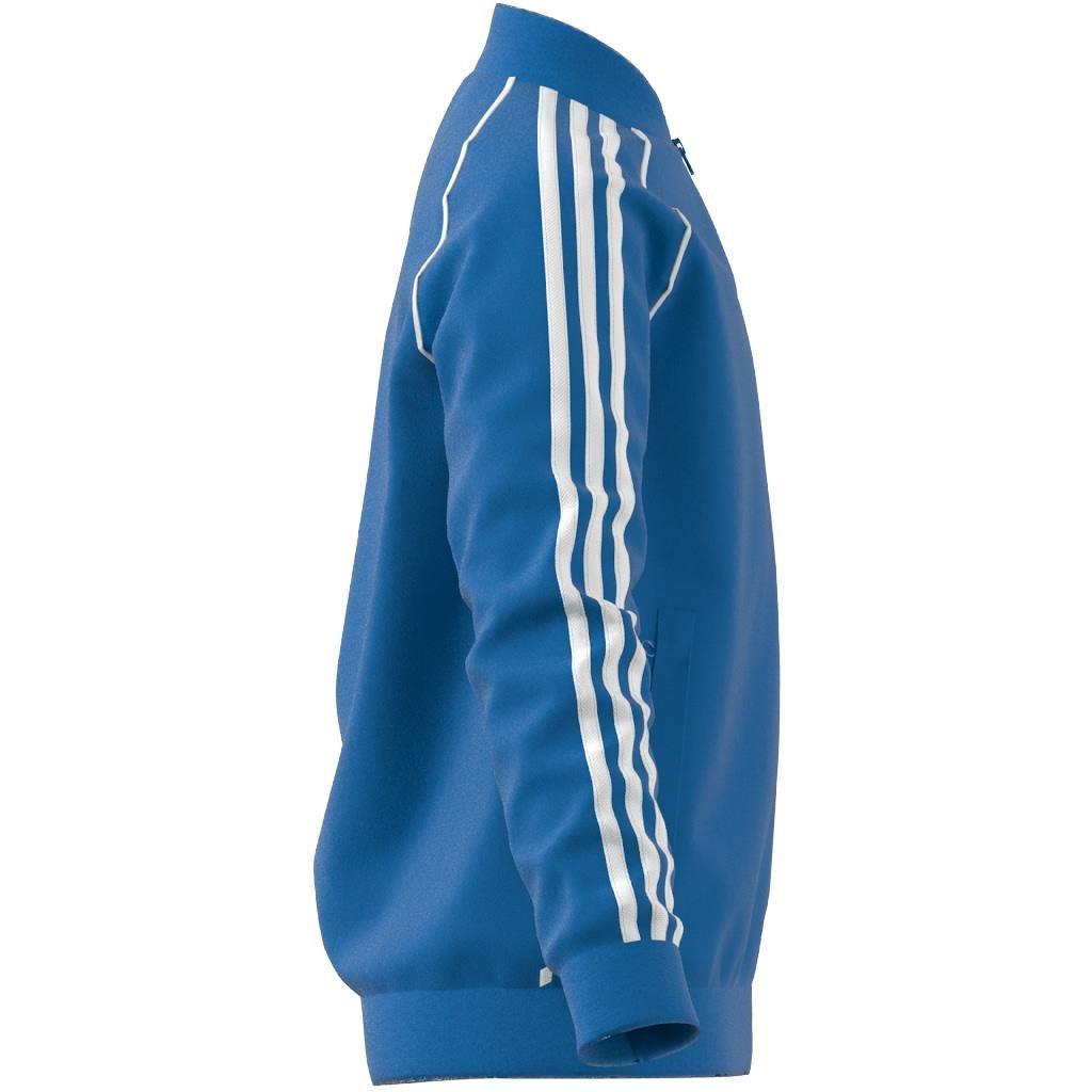 Unisex Kids Adicolor Sst Track Top, Blue, A901_ONE, large image number 8