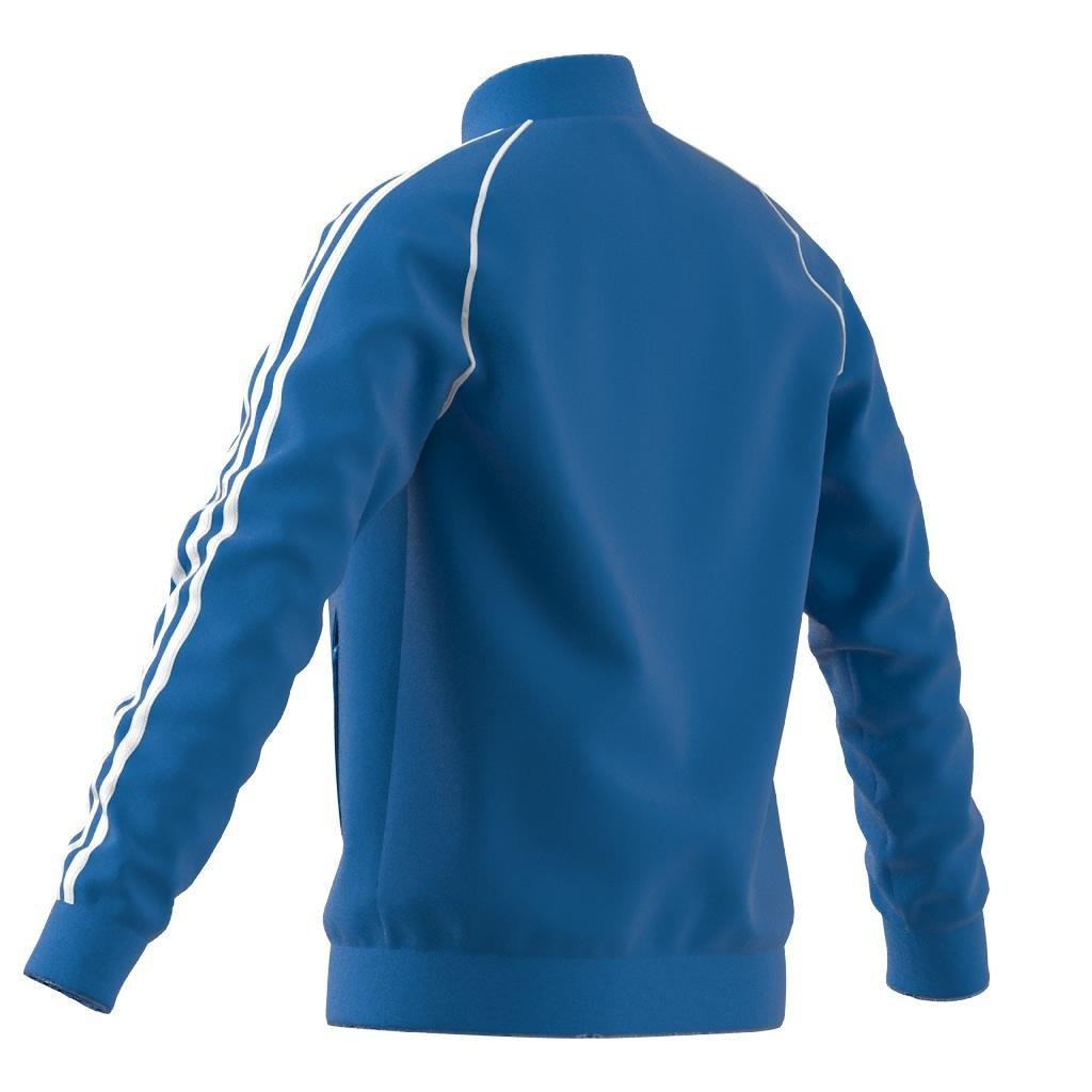 Unisex Kids Adicolor Sst Track Top, Blue, A901_ONE, large image number 9