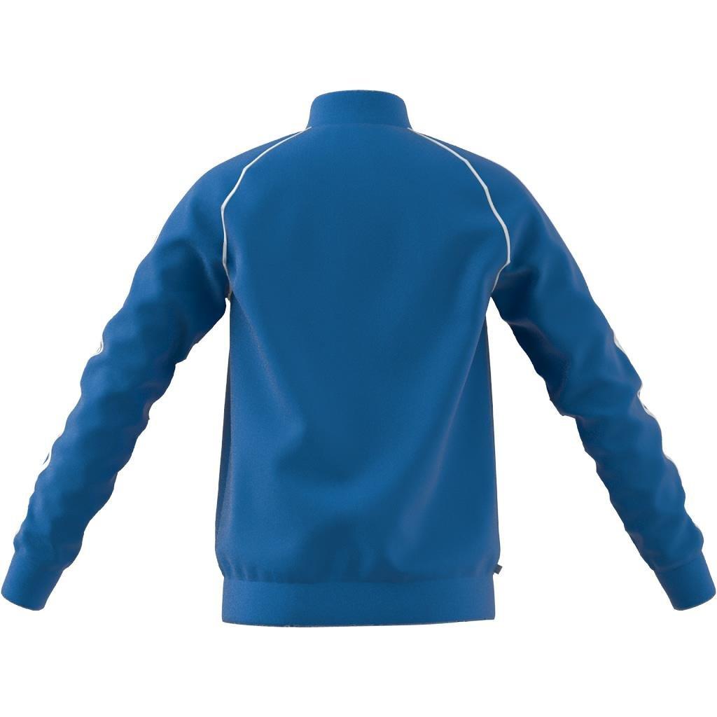 Unisex Kids Adicolor Sst Track Top, Blue, A901_ONE, large image number 14