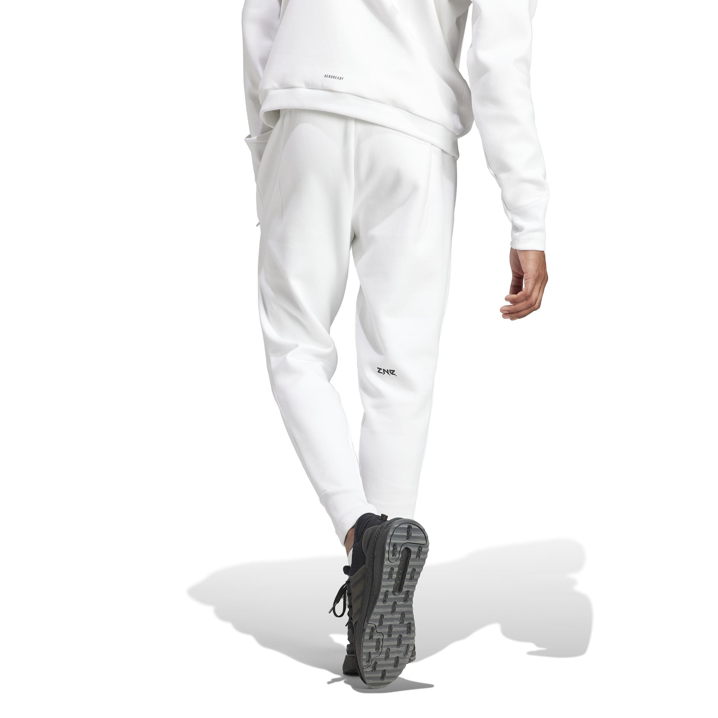 Z.N.E. Premium Tracksuit Bottoms, White, A901_ONE, large image number 2