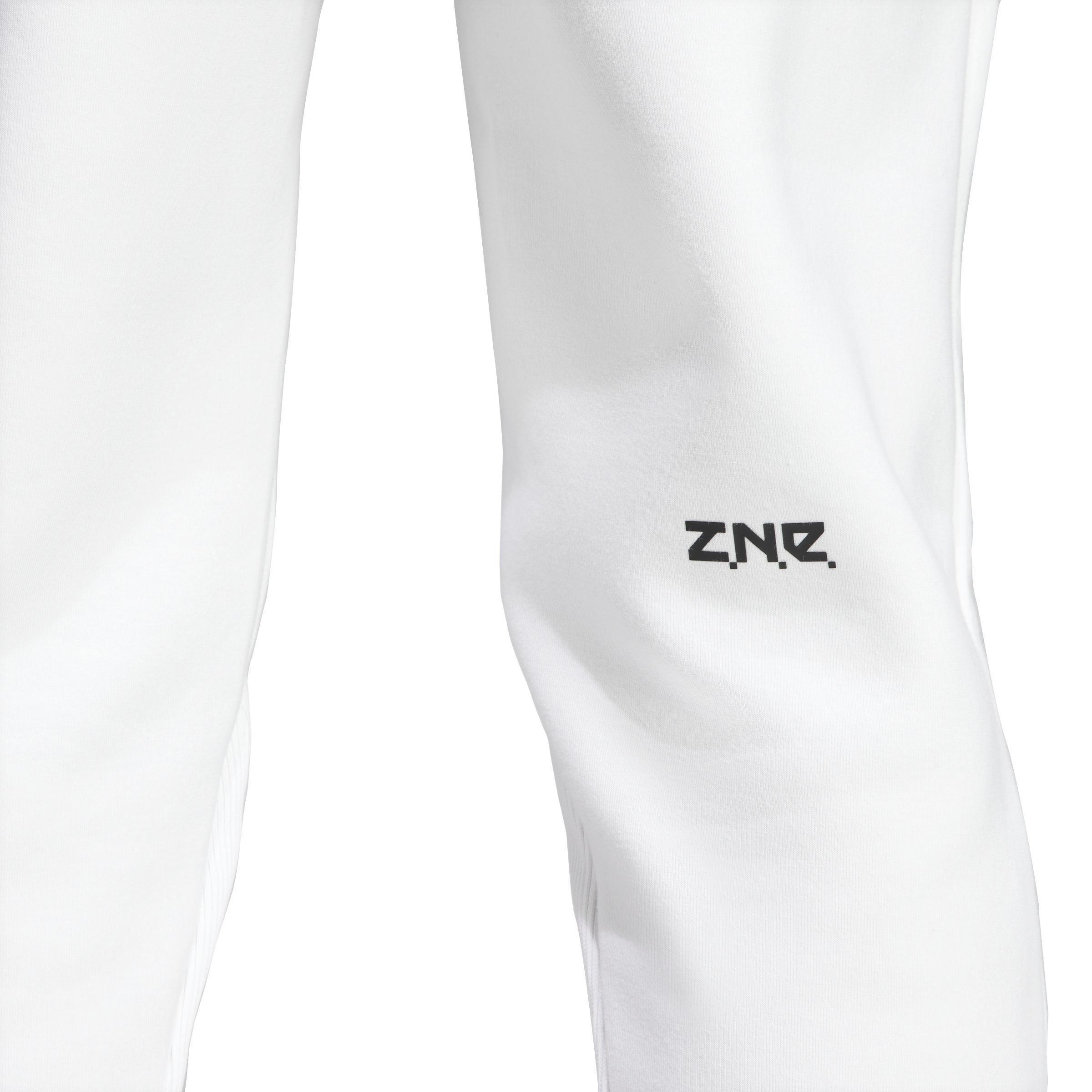 Z.N.E. Premium Tracksuit Bottoms, White, A901_ONE, large image number 4