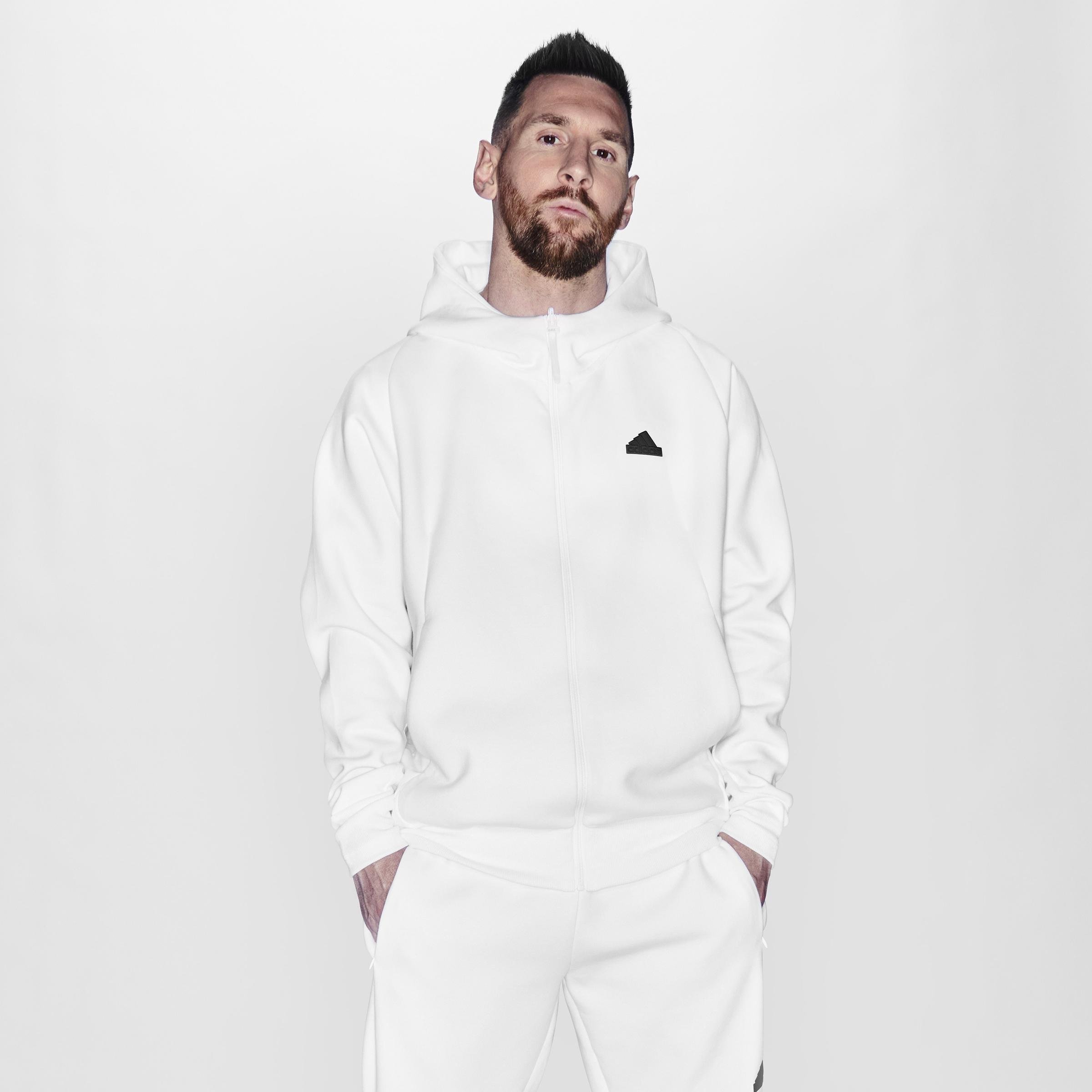 Z.N.E. Premium Tracksuit Bottoms, White, A901_ONE, large image number 7