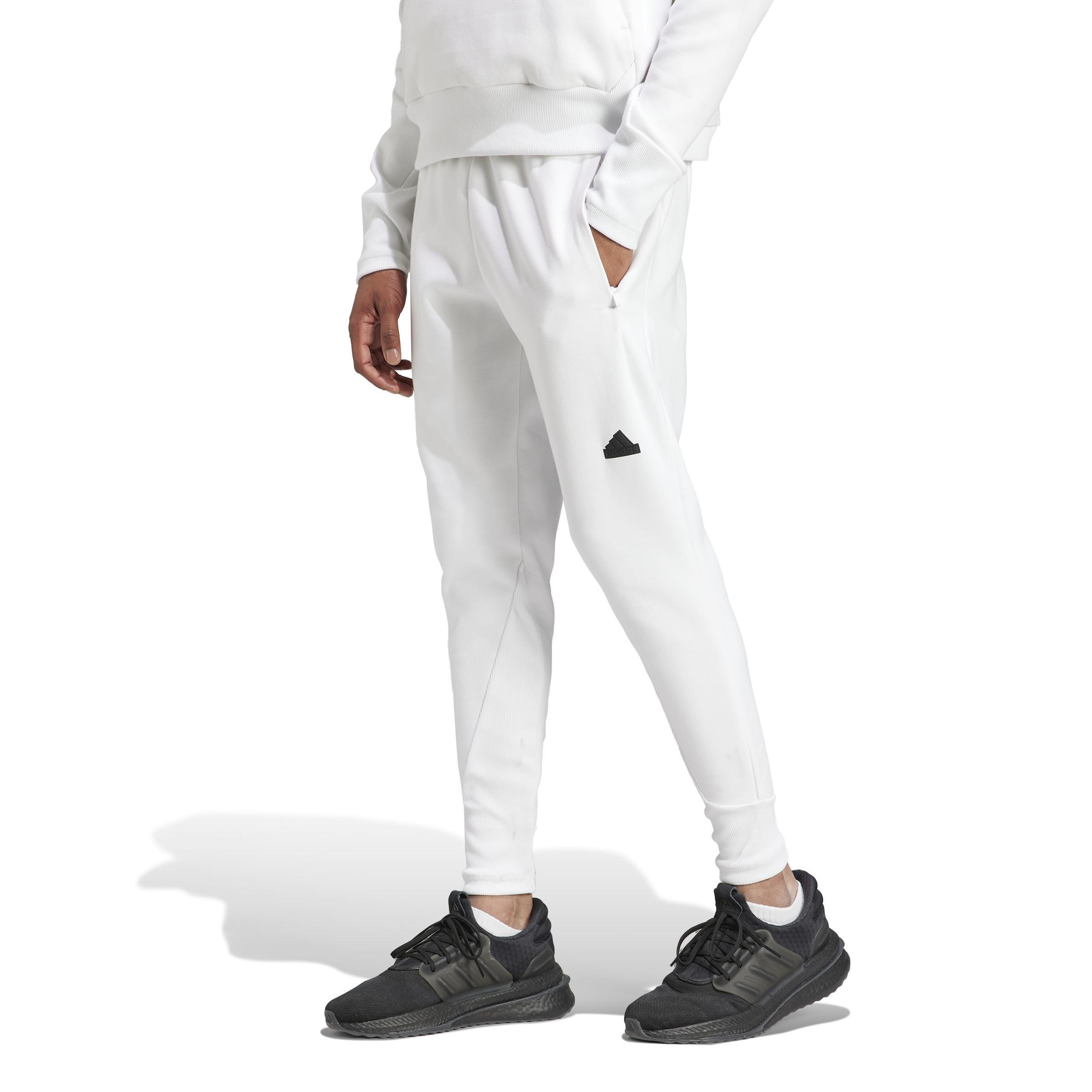 Z.N.E. Premium Tracksuit Bottoms, White, A901_ONE, large image number 8