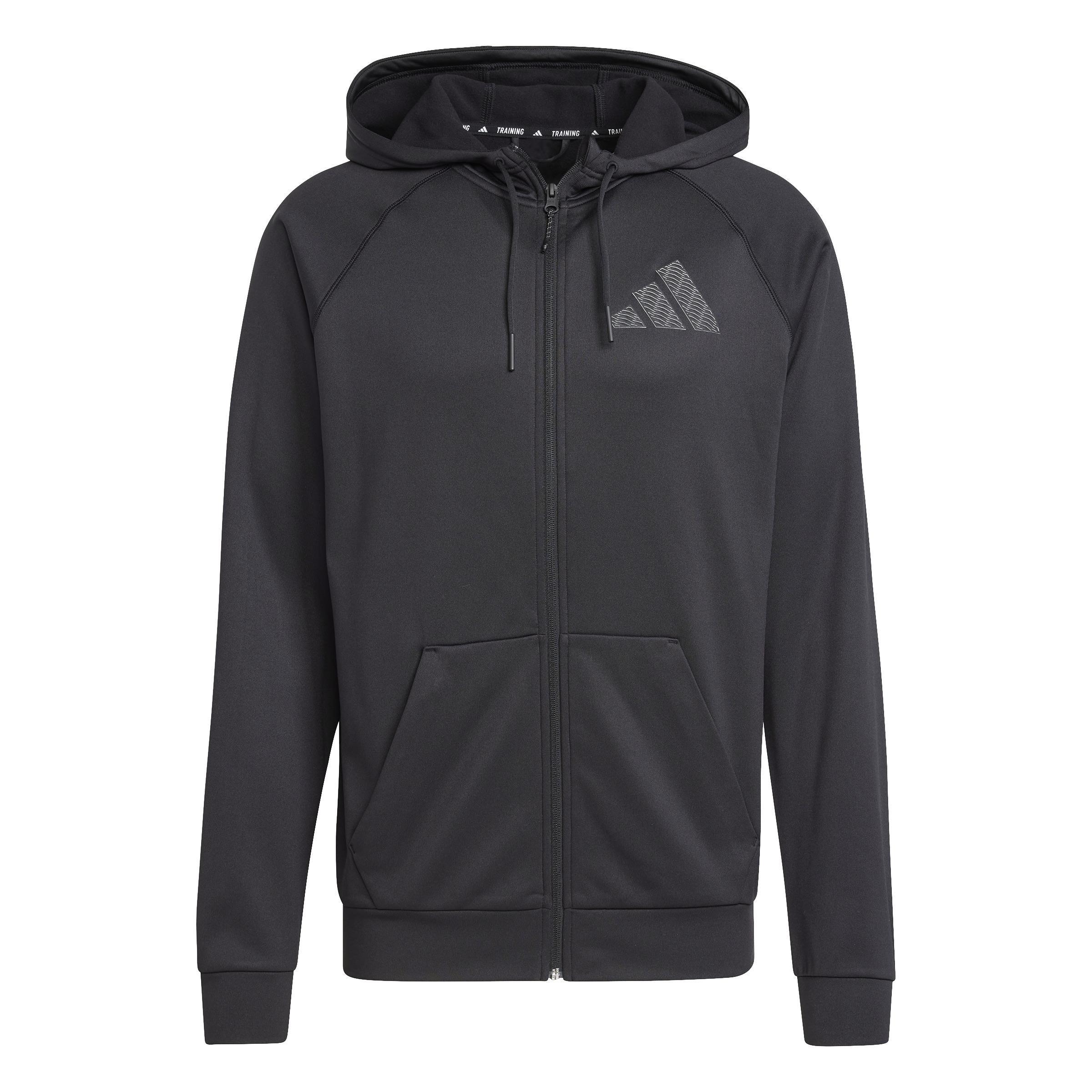 Game and Go Training Full-Zip Hoodie, Black, A901_ONE, large image number 1