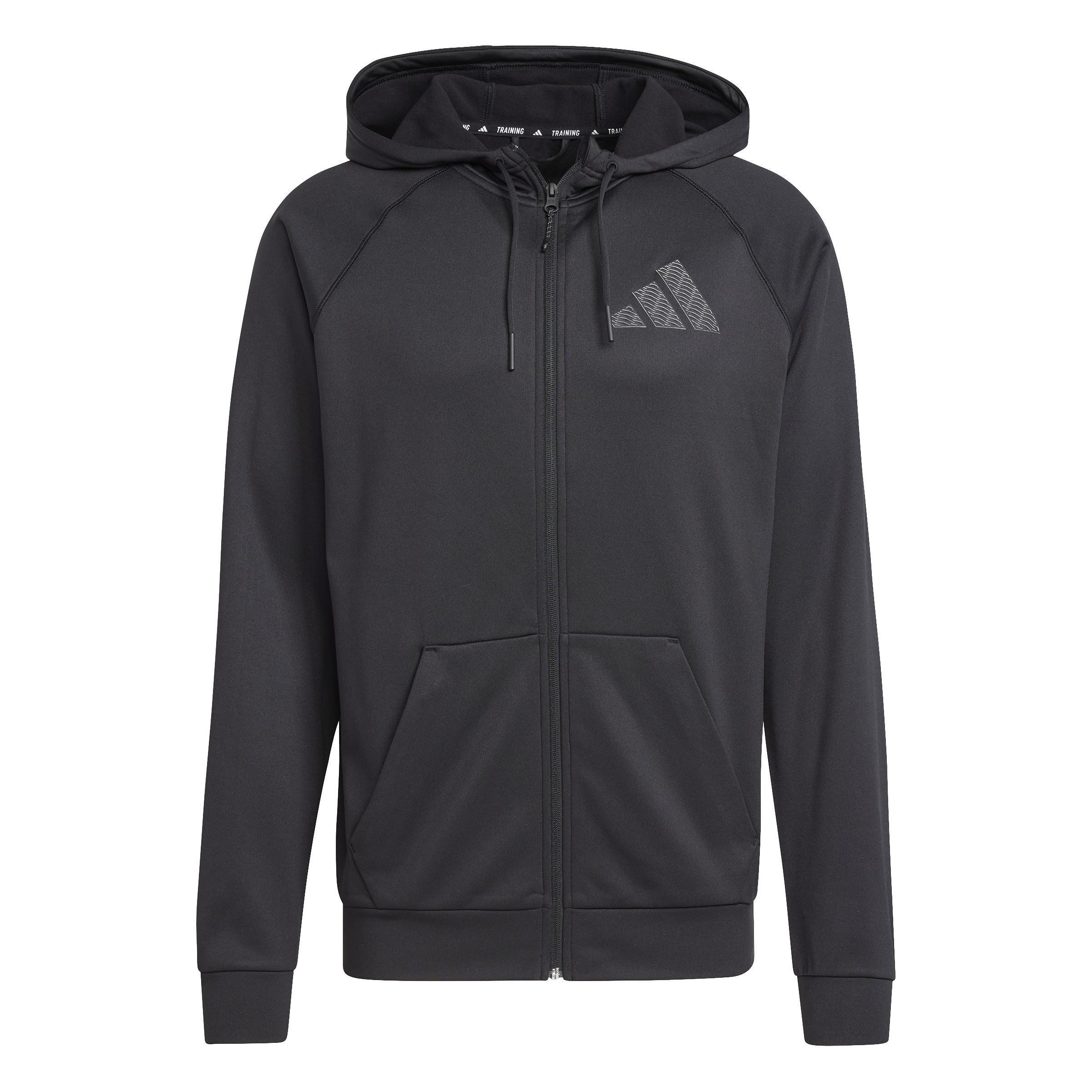 Game and Go Training Full-Zip Hoodie, Black, A901_ONE, large image number 2