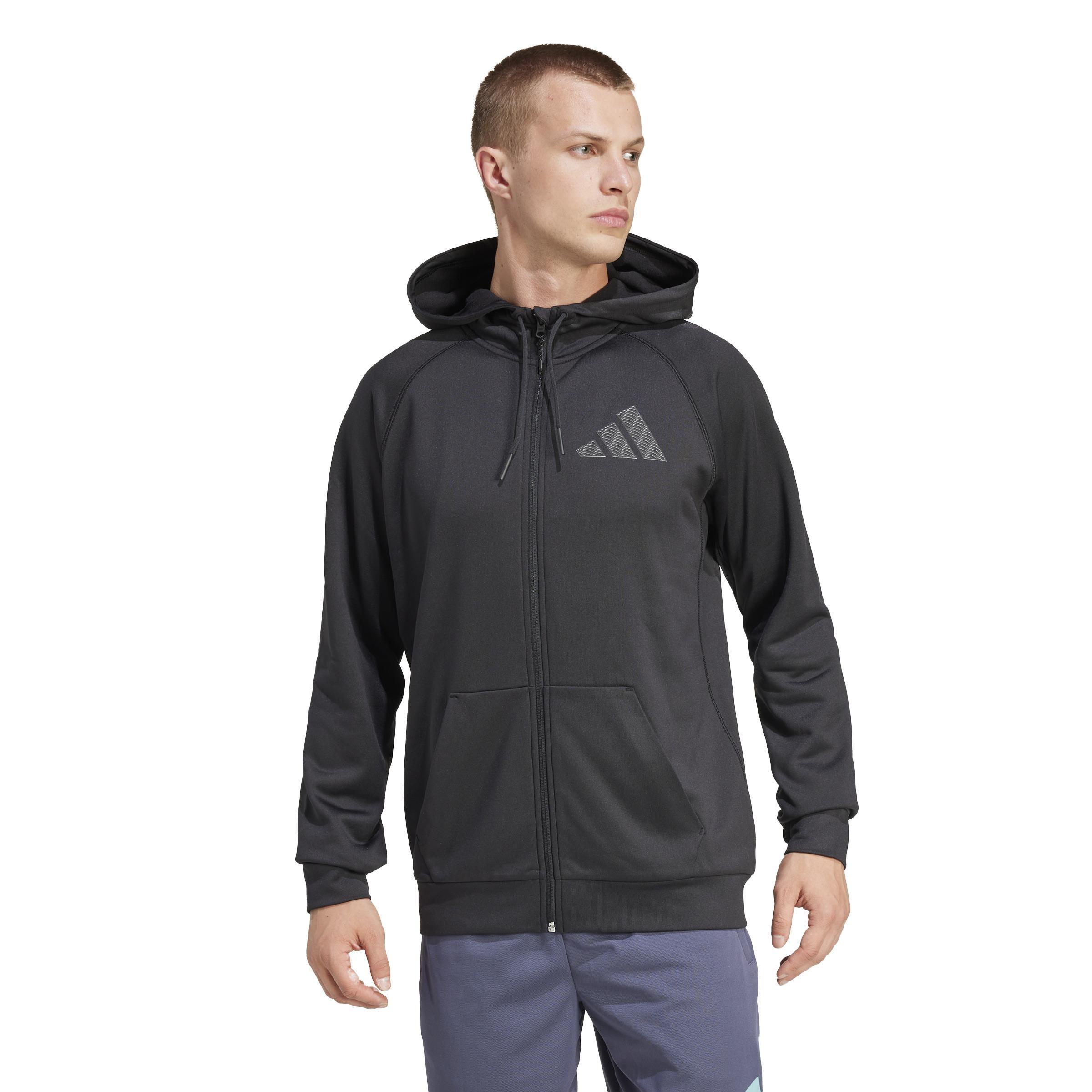 Game and Go Training Full-Zip Hoodie, Black, A901_ONE, large image number 13
