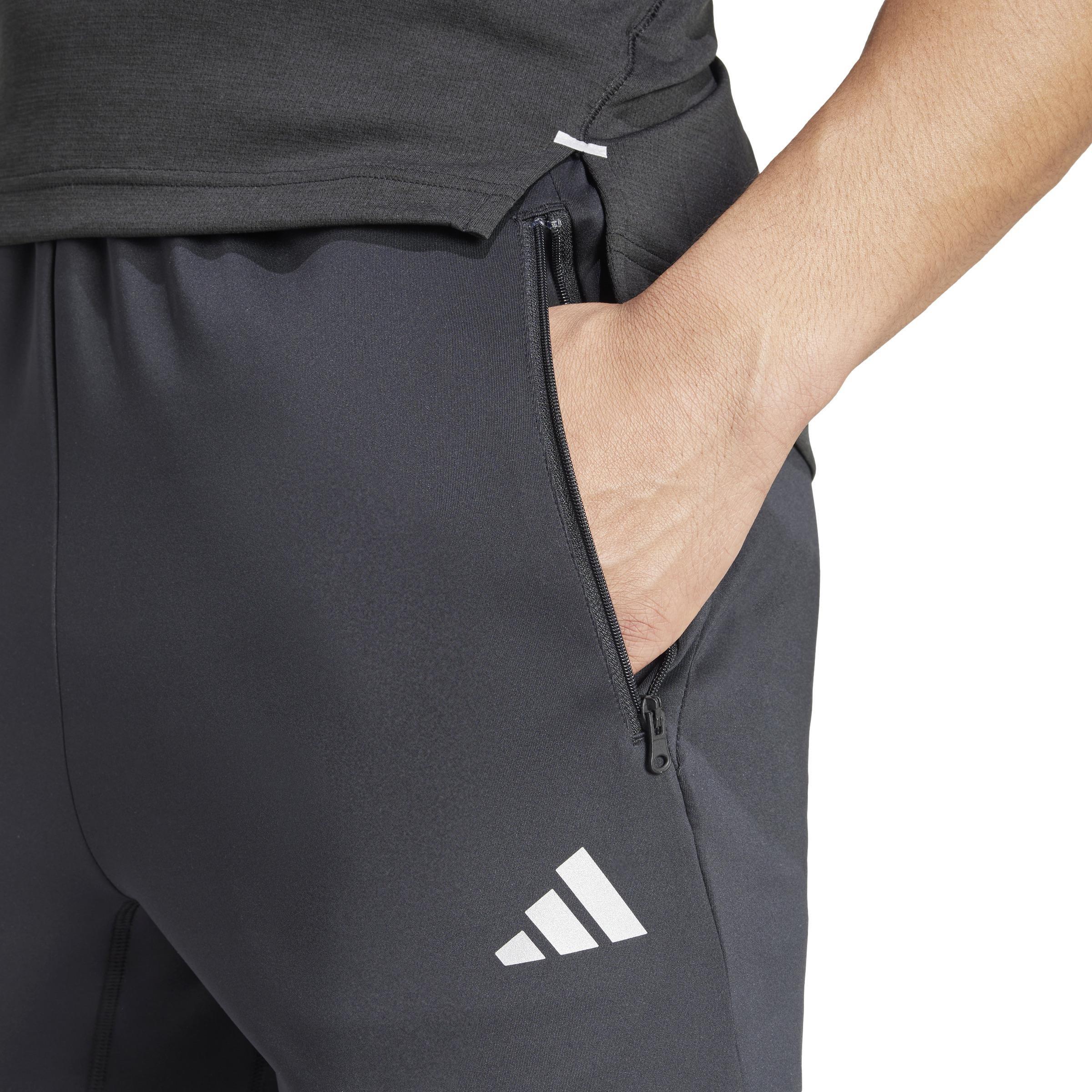 Gym+ Training Brandlove Knit Joggers, Multicolour, A901_ONE, large image number 5