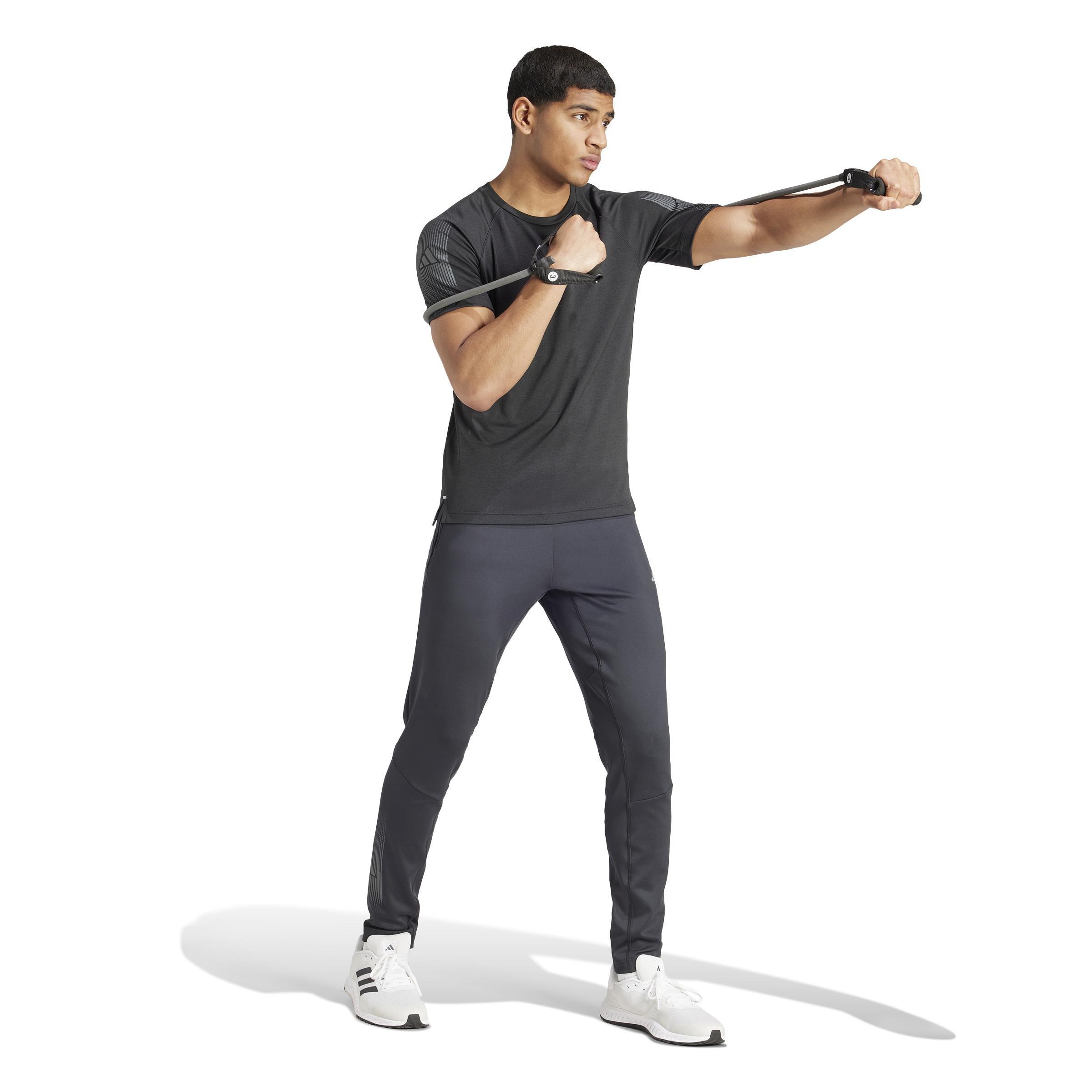 Gym+ Training Brandlove Knit Joggers, Multicolour, A901_ONE, large image number 10