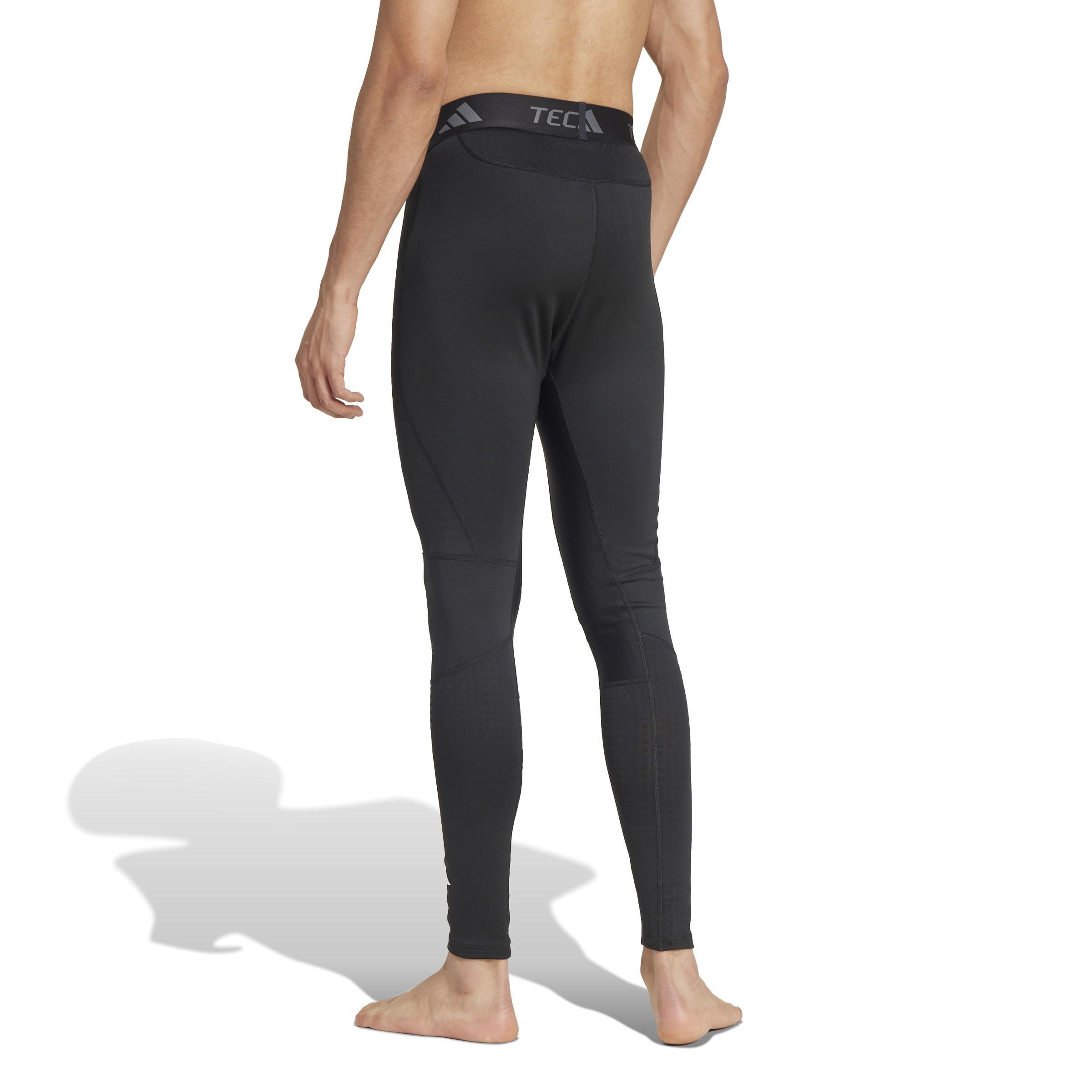 Techfit Cold.Rdy Training Long Tights, Black, , large image number 3