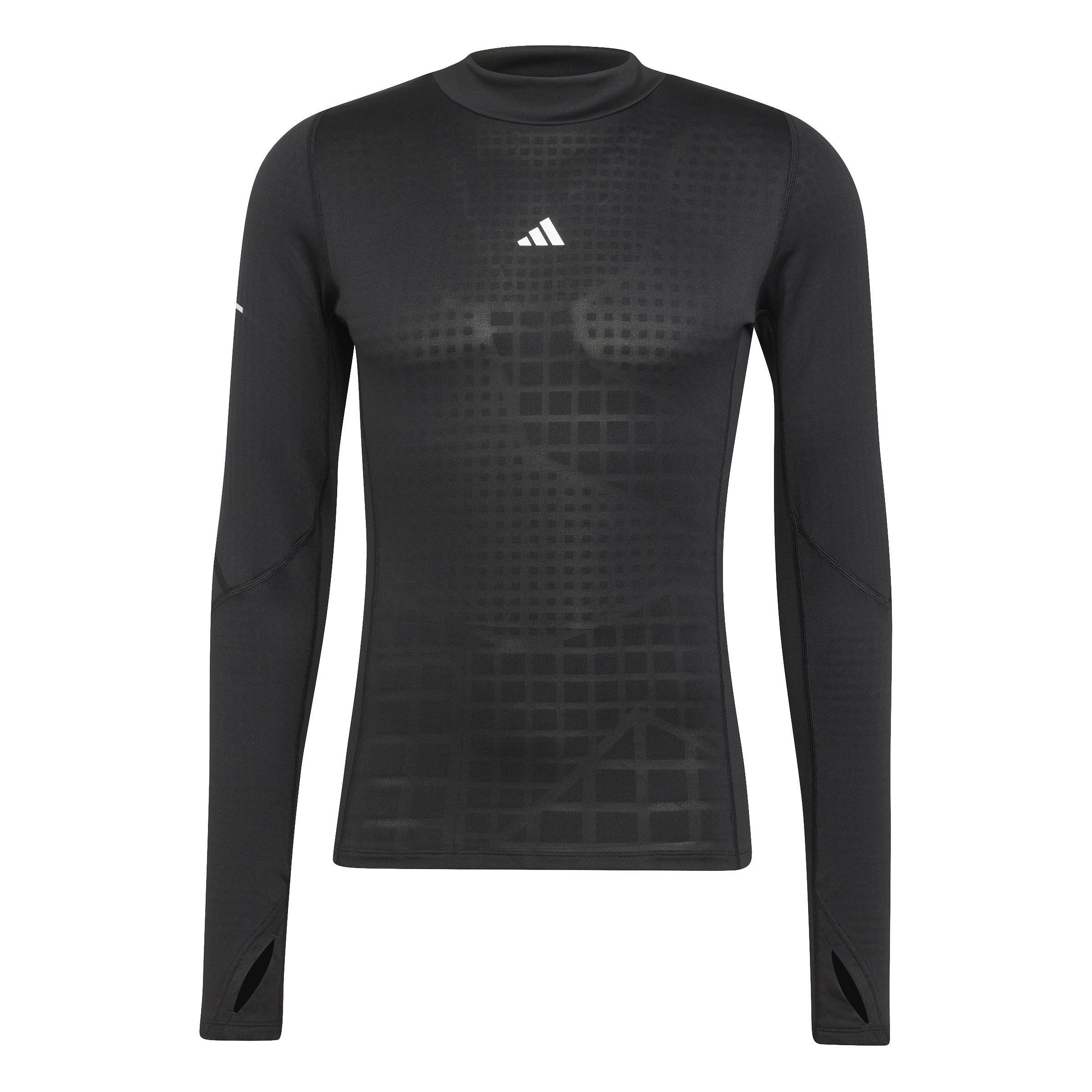 Techfit Cold.Rdy Training Long Sleeve Long-Sleeve Top, Black, A901_ONE, large image number 1