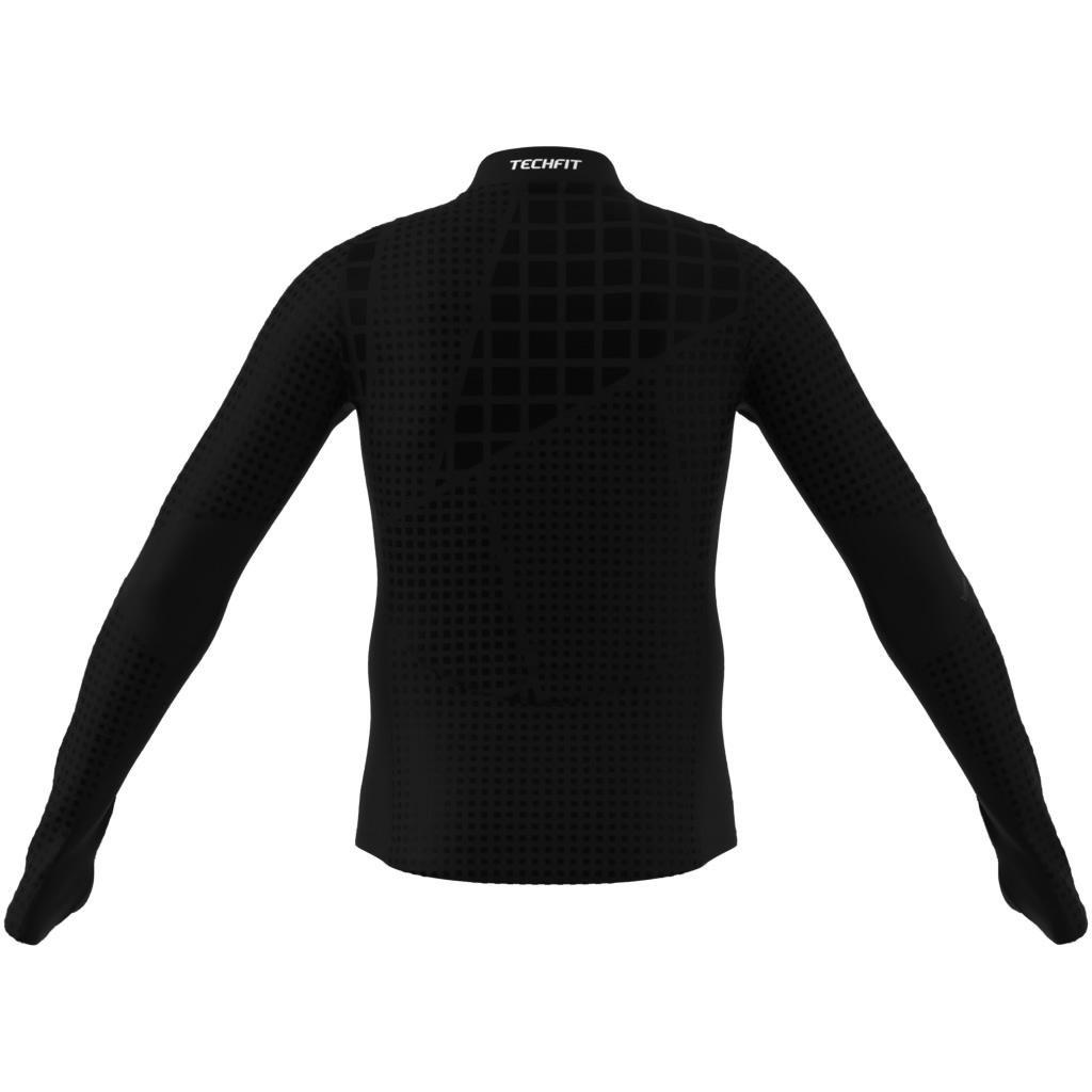 Techfit Cold.Rdy Training Long Sleeve Long-Sleeve Top, Black, A901_ONE, large image number 10