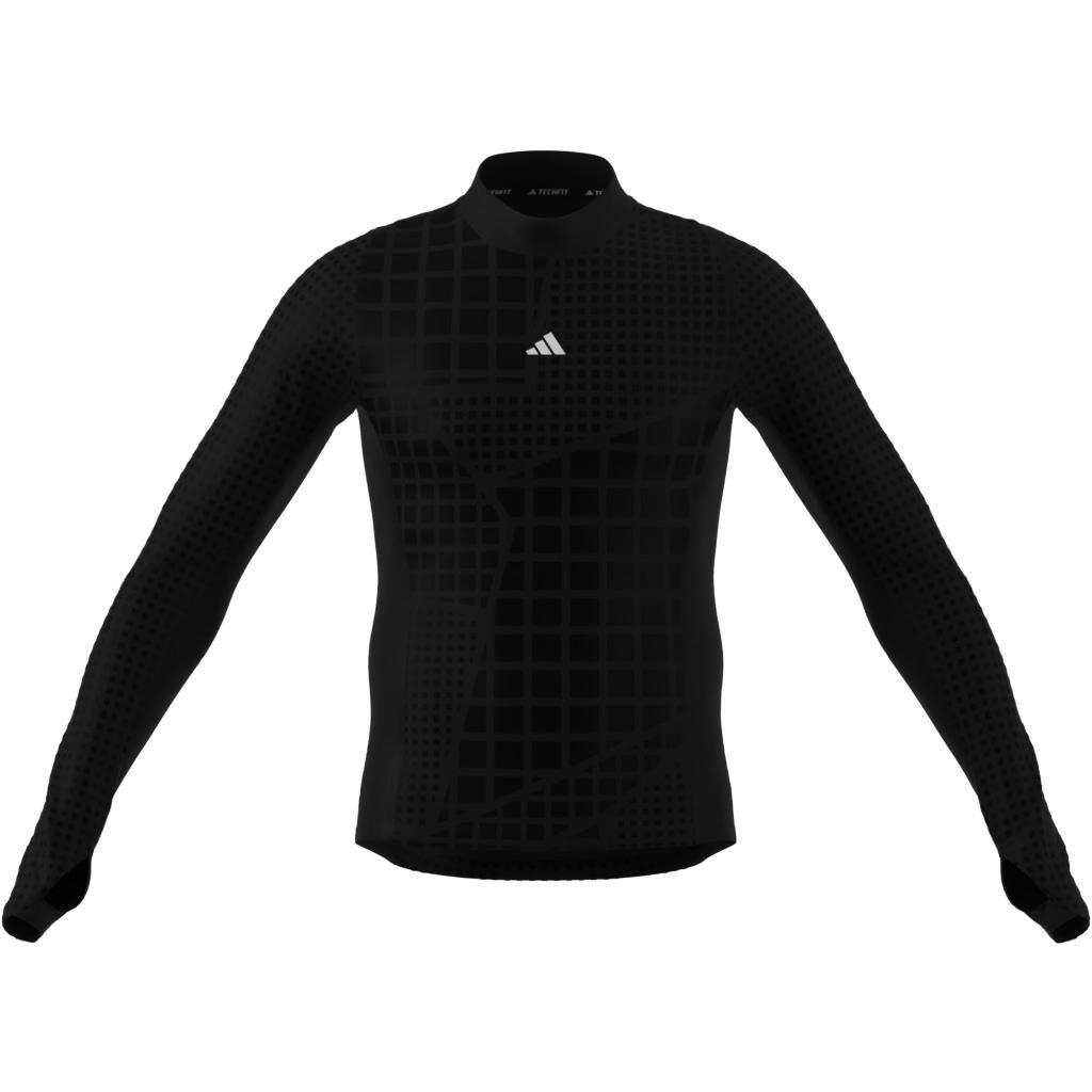 Techfit Cold.Rdy Training Long Sleeve Long-Sleeve Top, Black, A901_ONE, large image number 13