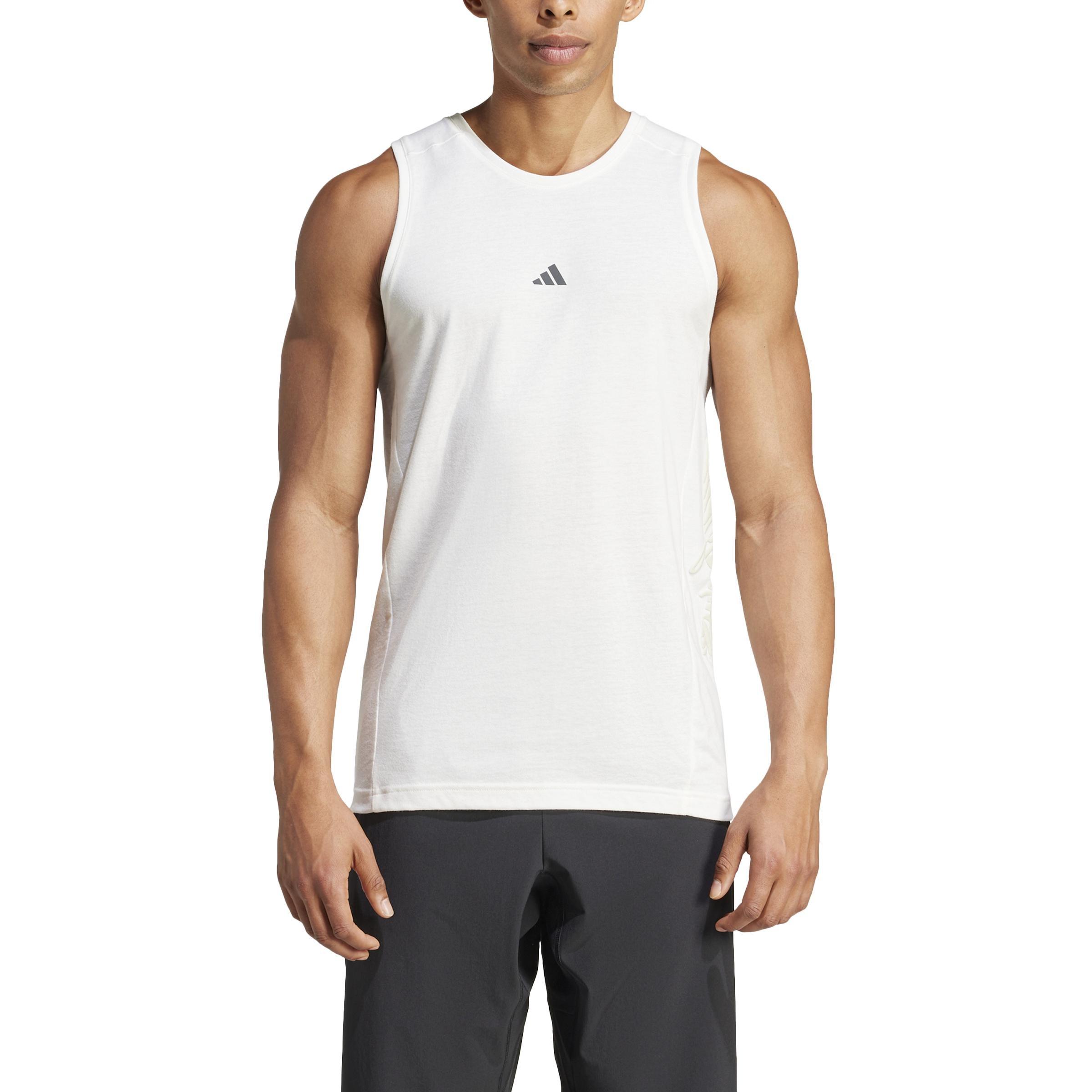 Yoga Tank Top, Beige, A901_ONE, large image number 1