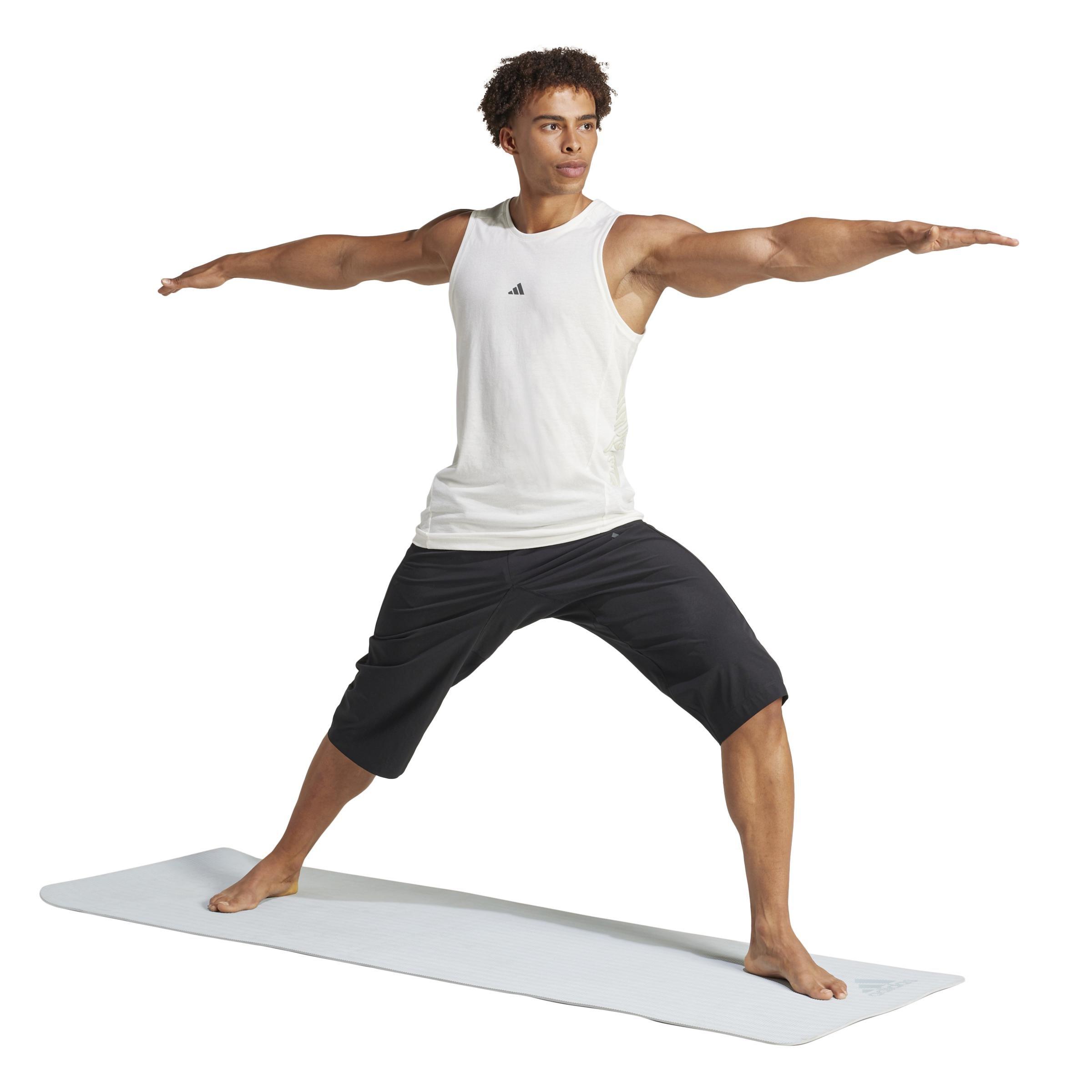 Yoga Tank Top, Beige, A901_ONE, large image number 6