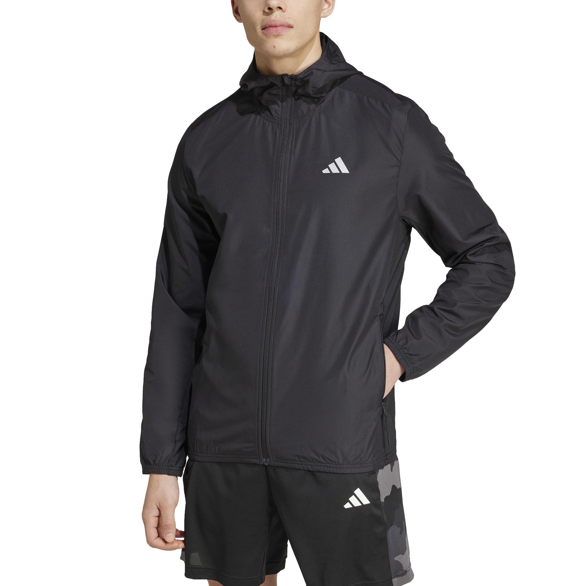 Gym+ Training 3-Stripes Windbreaker, Multicolour, , large image number 0