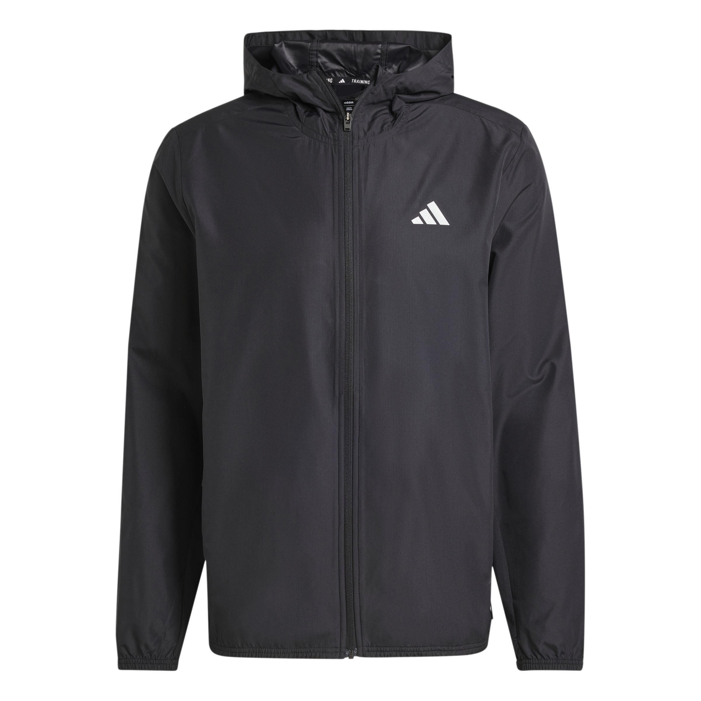 Gym+ Training 3-Stripes Windbreaker, Multicolour, , large image number 1