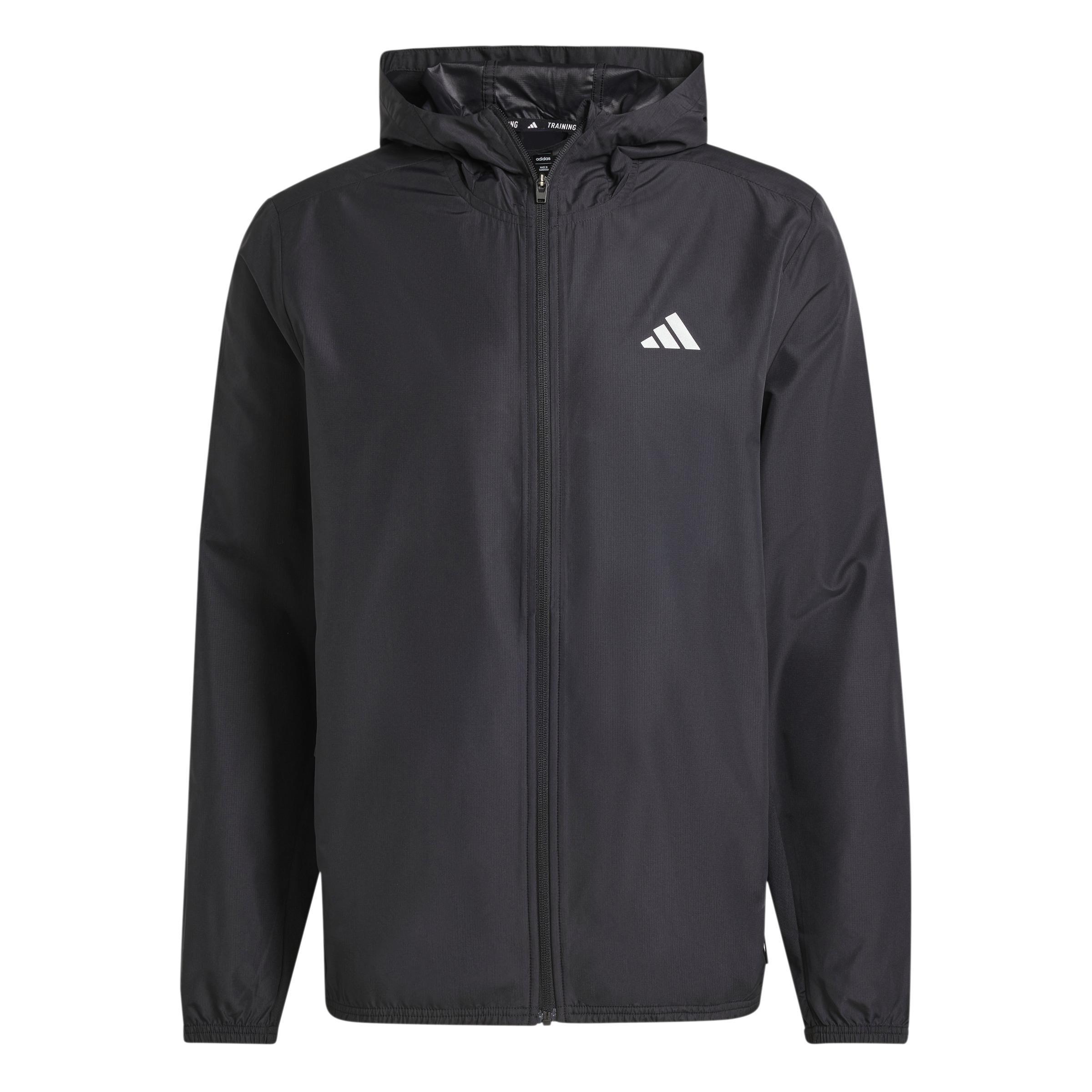 Gym+ Training 3-Stripes Windbreaker, Multicolour, , large image number 2