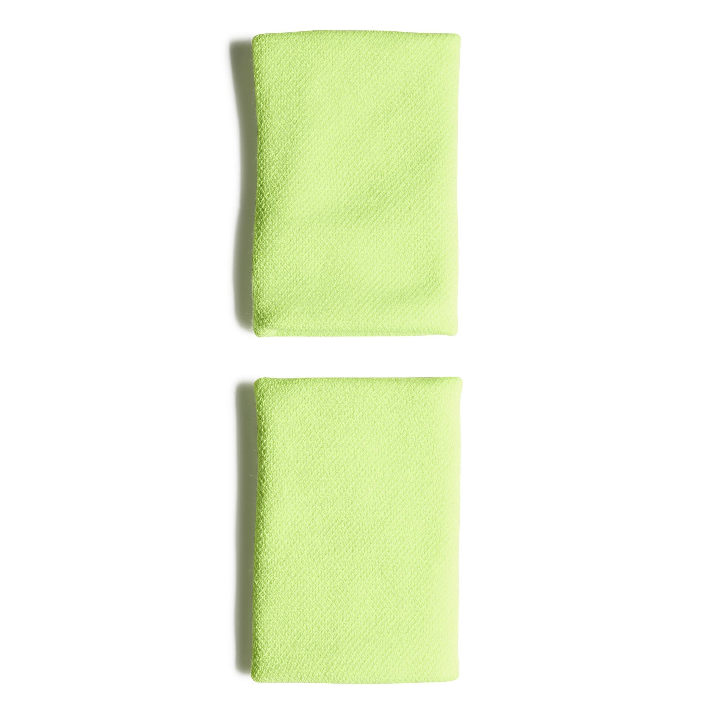 Unisex Tennis Wristband Large, Green, A901_ONE, medium