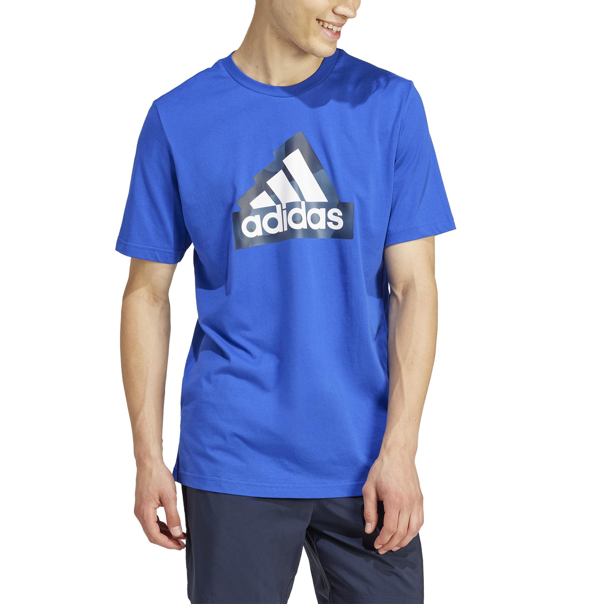 City Escape Torn Camo Graphic T-Shirt, Blue, , large image number 0