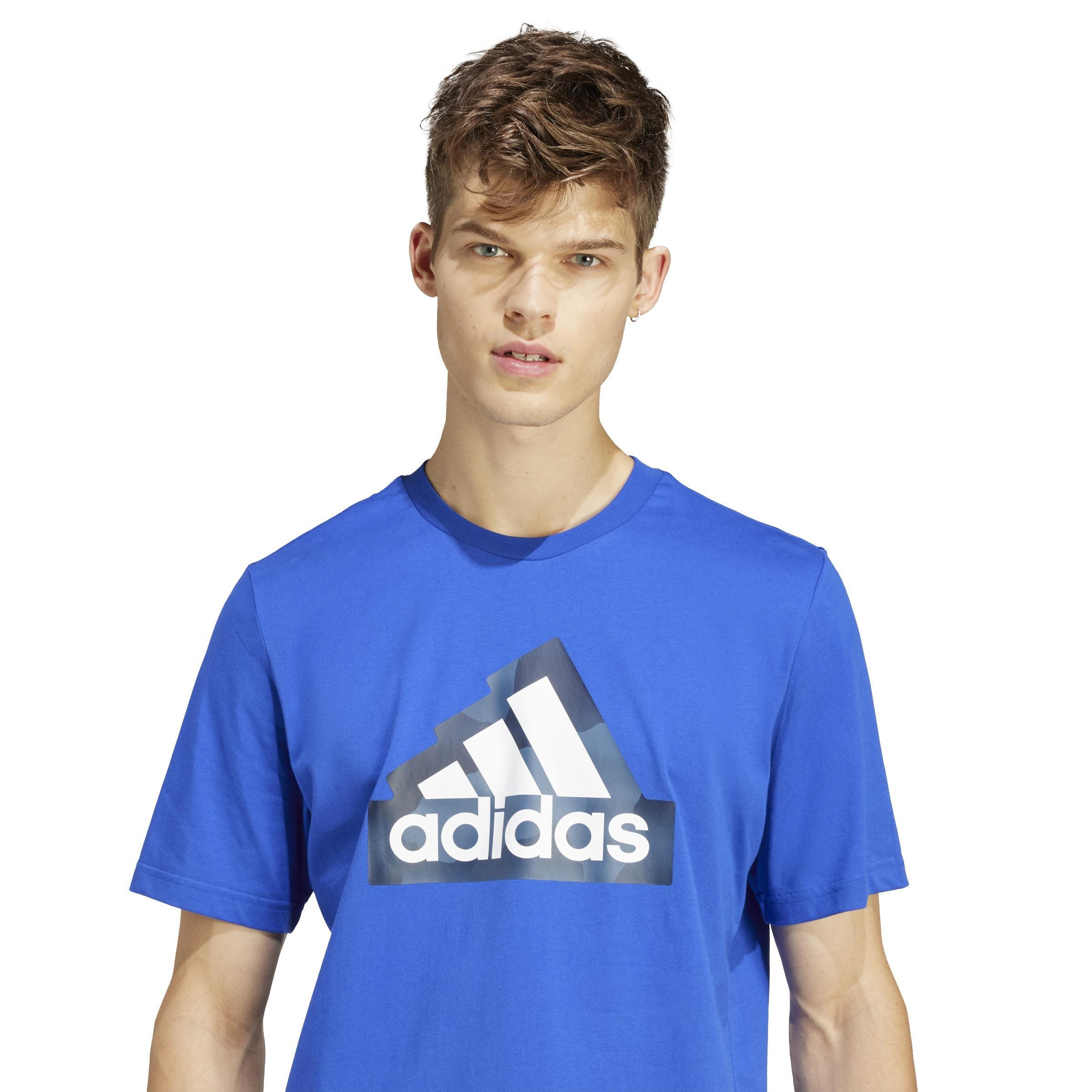 City Escape Torn Camo Graphic T-Shirt, Blue, , large image number 4