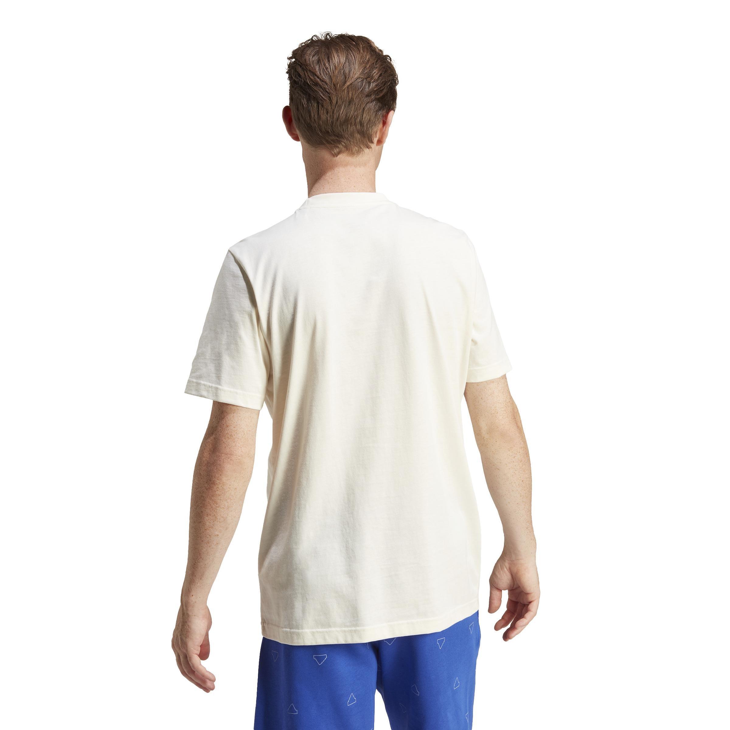 Illustrated Badge Graphic T-Shirt, White, A901_ONE, large image number 3