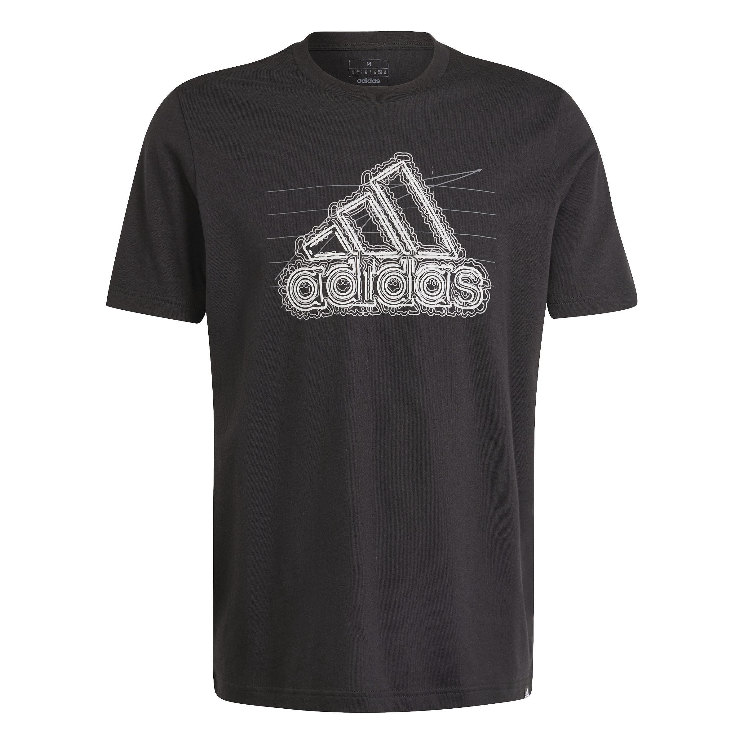 Growth Badge Graphic T-Shirt, Black, A901_ONE, large image number 0