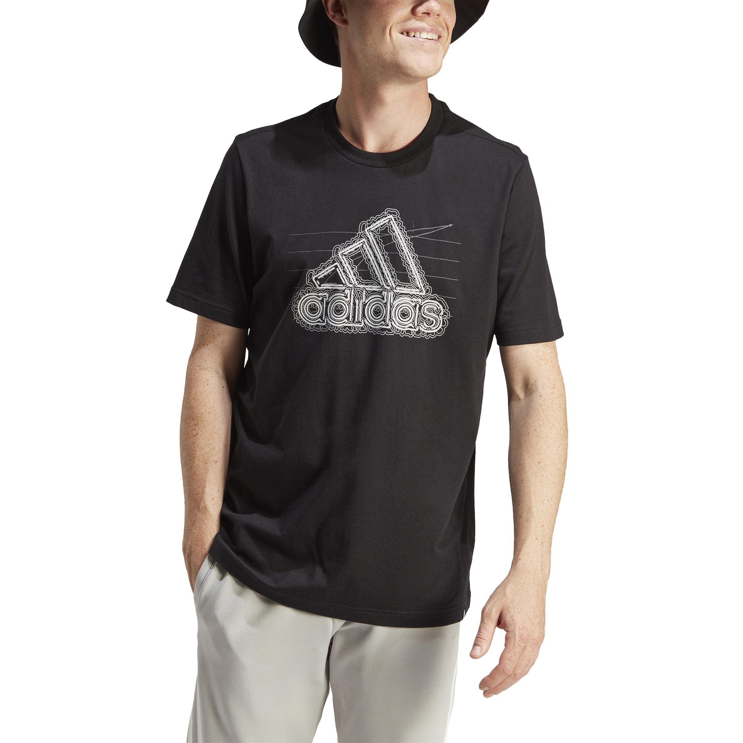 Growth Badge Graphic T-Shirt, Black, A901_ONE, large image number 2