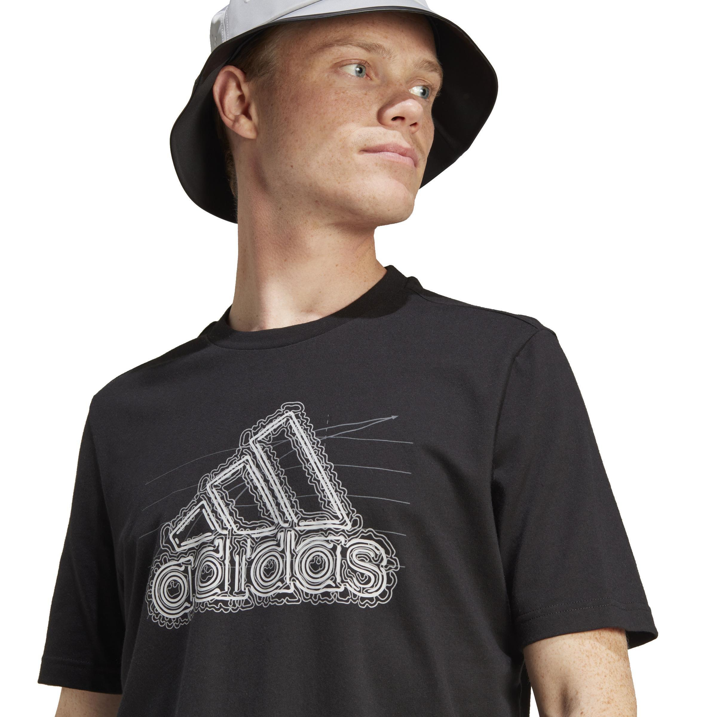 Growth Badge Graphic T-Shirt, Black, A901_ONE, large image number 4