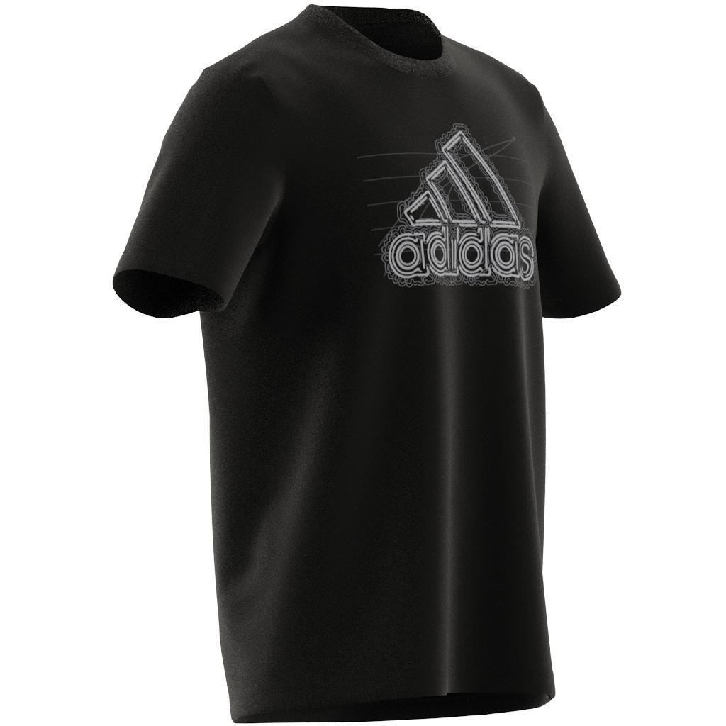 Growth Badge Graphic T-Shirt, Black, A901_ONE, large image number 6