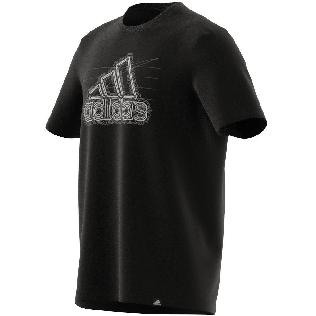 Growth Badge Graphic T-Shirt, Black, A901_ONE, large image number 10
