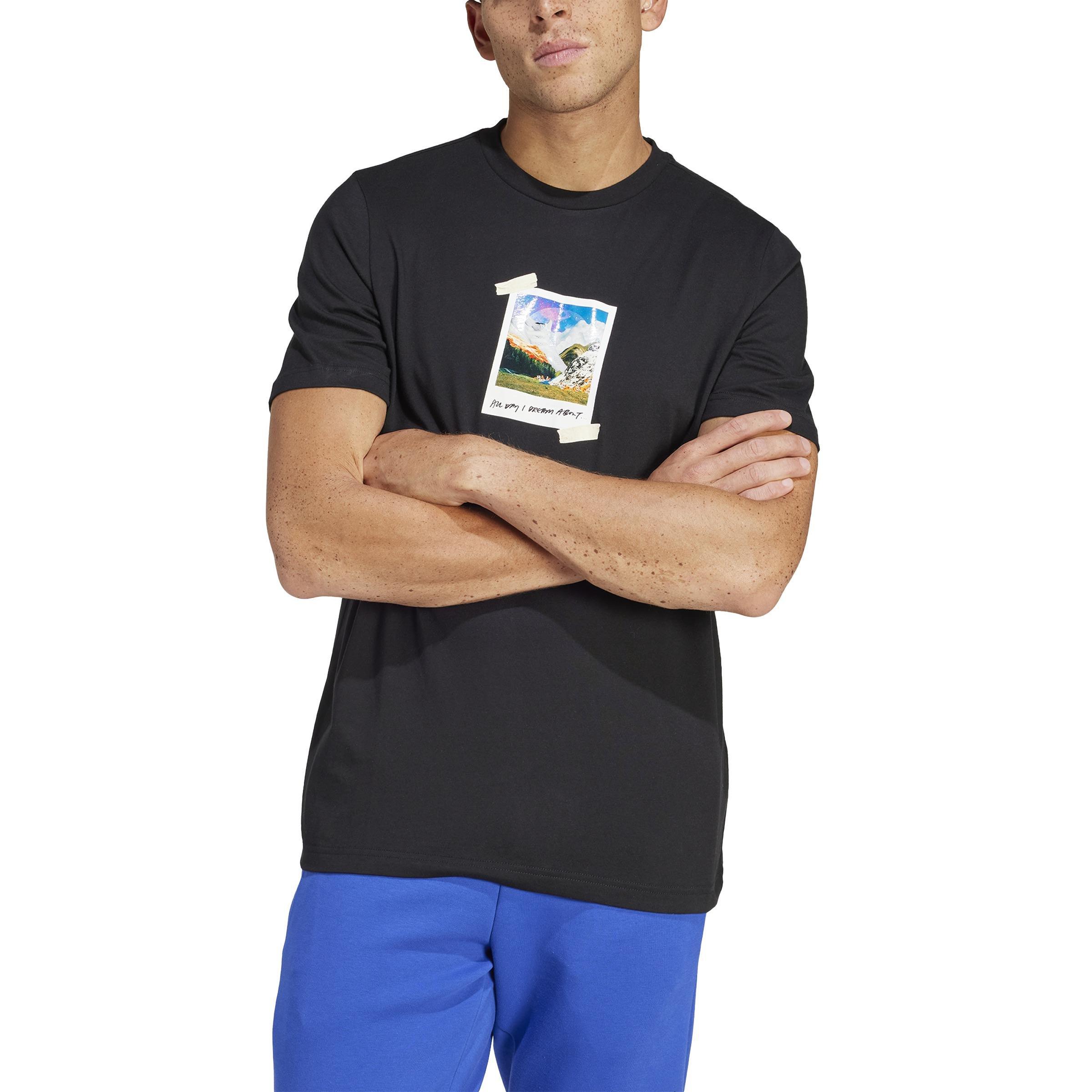 All Day I Dream About... Graphic T-Shirt, Black, A901_ONE, large image number 1