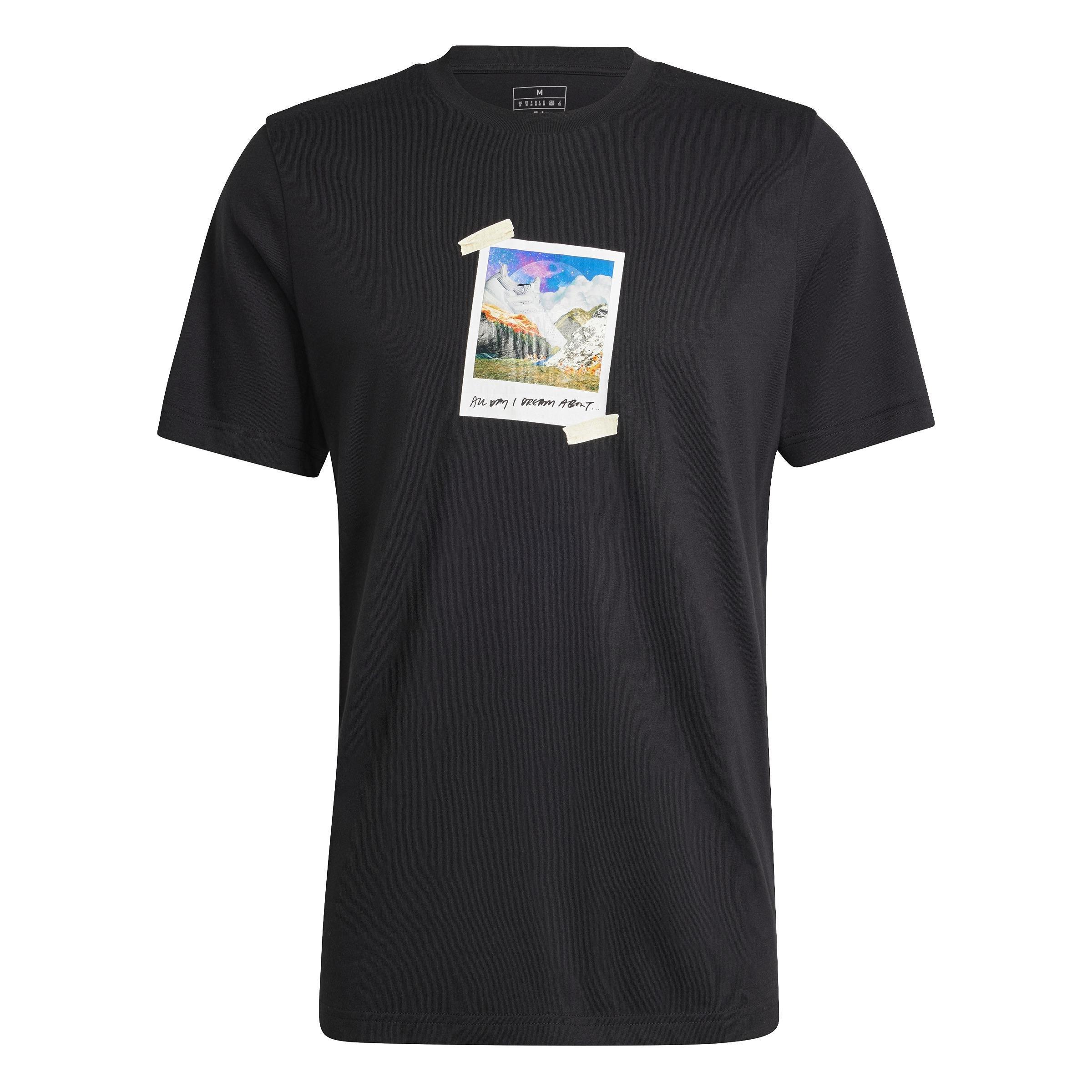 All Day I Dream About... Graphic T-Shirt, Black, A901_ONE, large image number 2