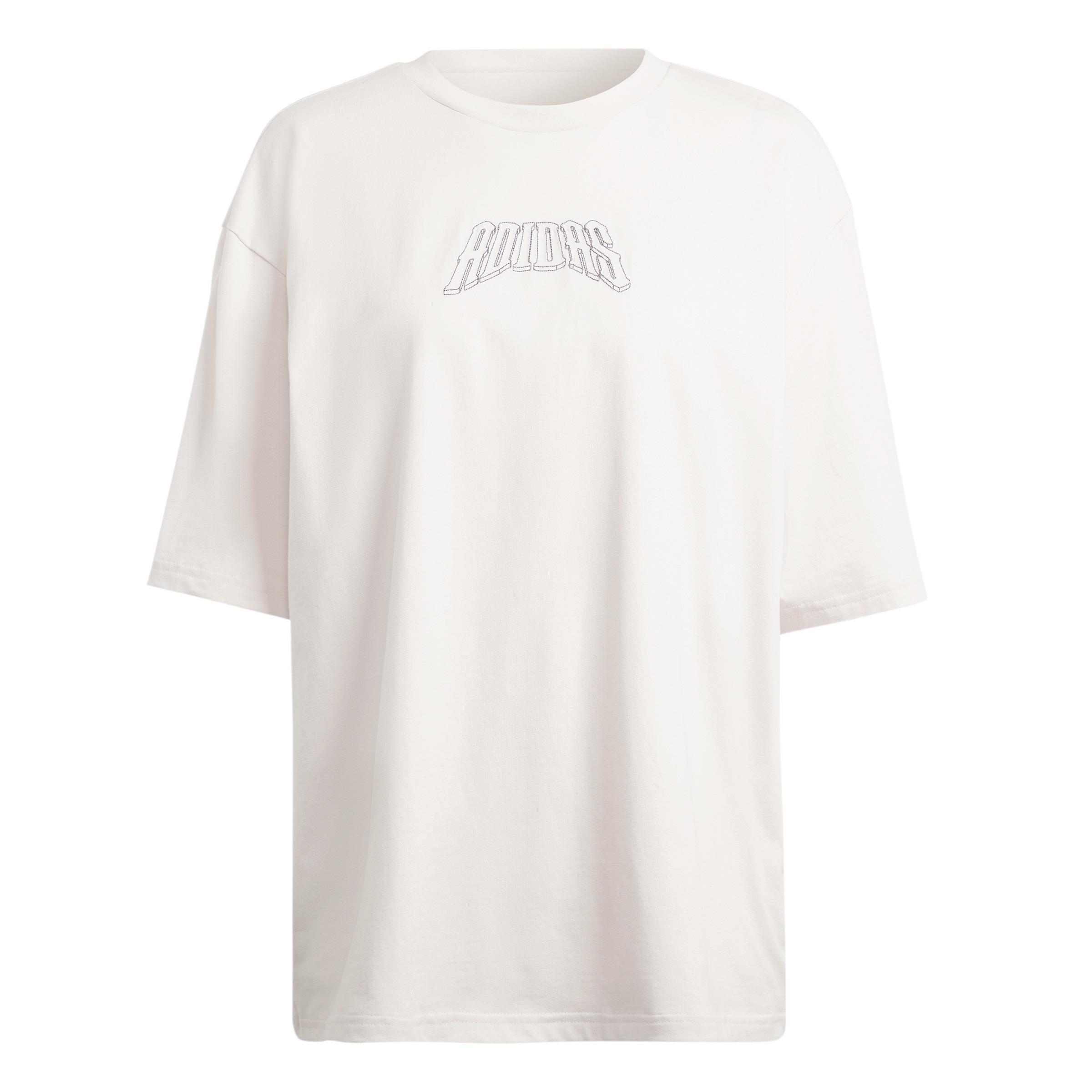 Band Merch Graphic Boyfriend T-Shirt, Pink, , large image number 0