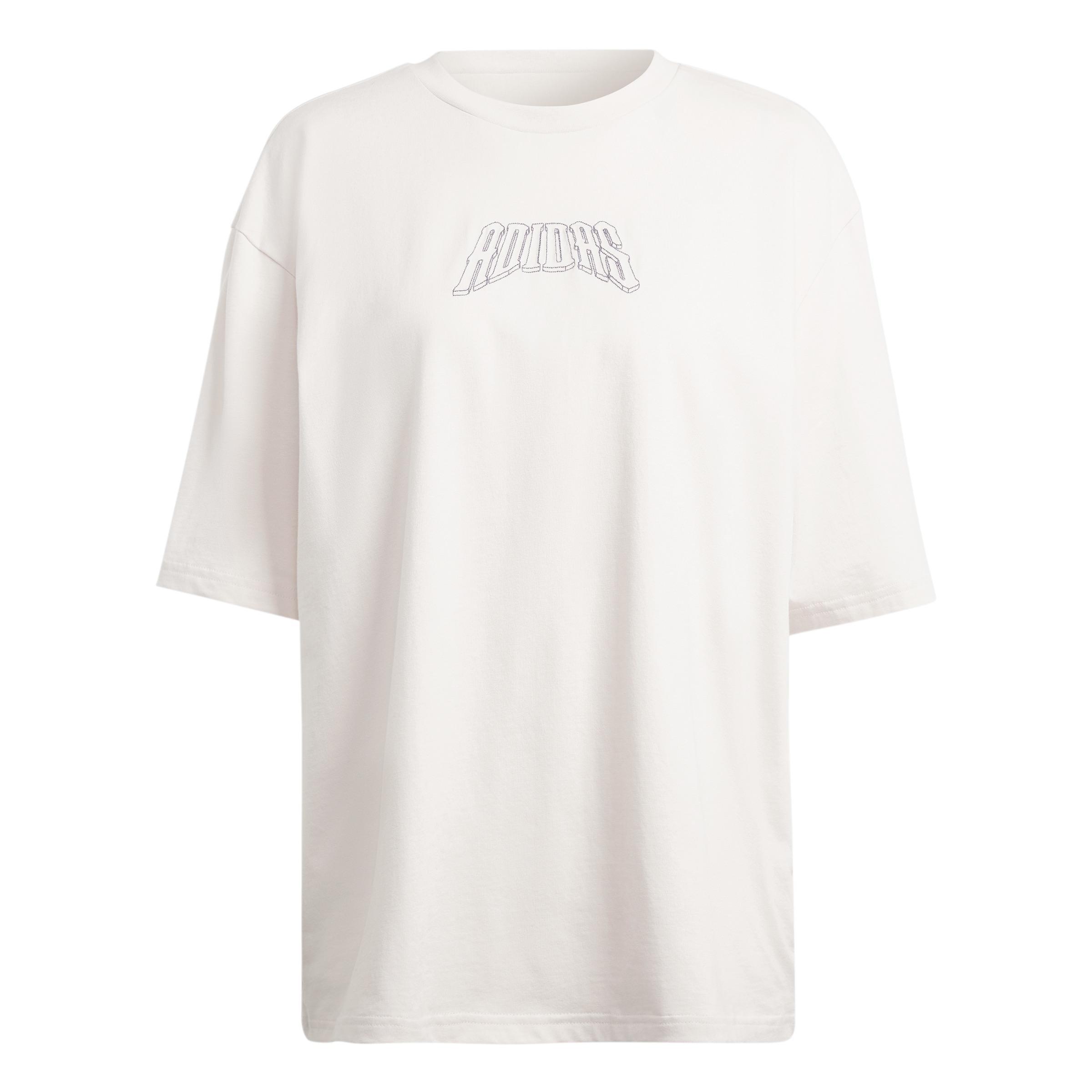 Band Merch Graphic Boyfriend T-Shirt, Pink, , large image number 1