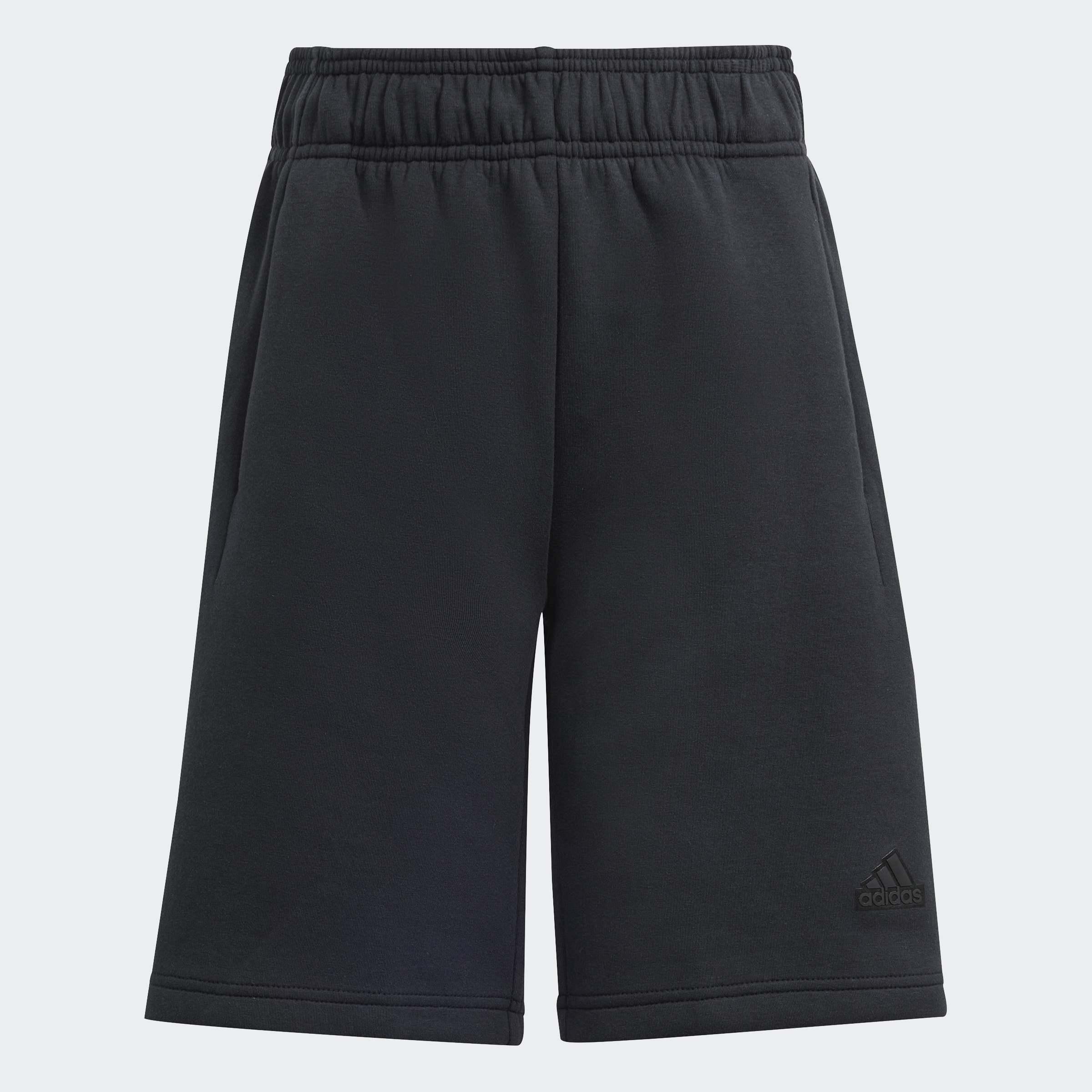 Kids Unisex Z.N.E. Doubleknit Shorts, Black, A901_ONE, large image number 0