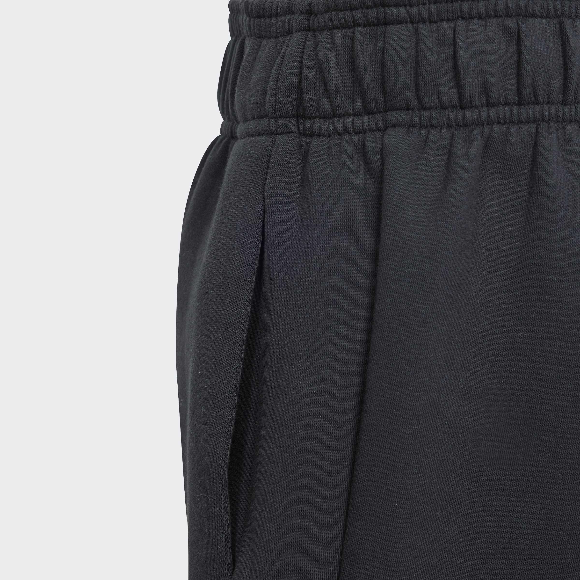 Kids Unisex Z.N.E. Doubleknit Shorts, Black, A901_ONE, large image number 2
