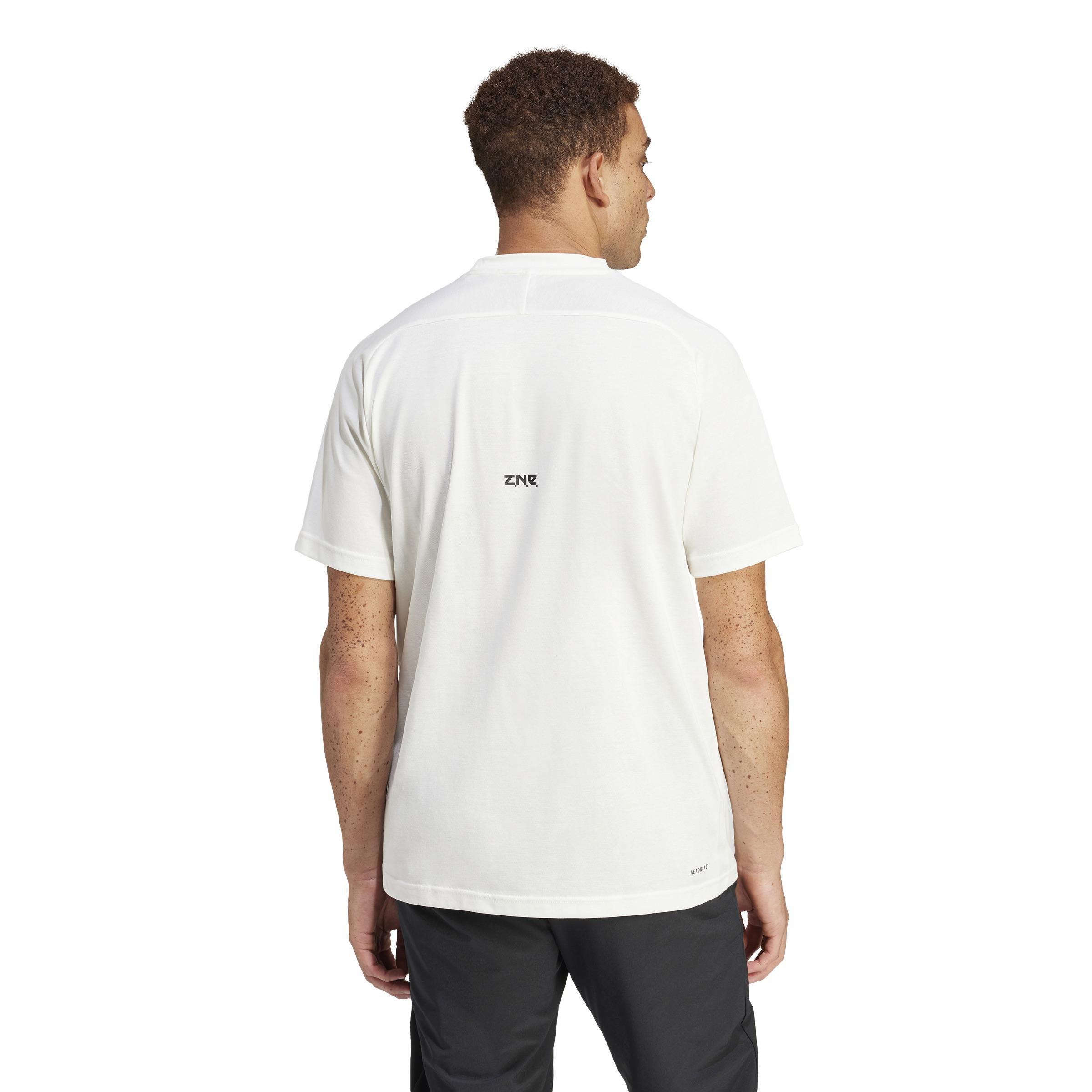 Z.N.E. T-shirt, White, A901_ONE, large image number 3