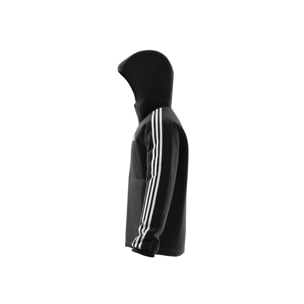 Essentials 3-Stripes Insulated Hooded Jacket, Black, A901_ONE, large image number 11