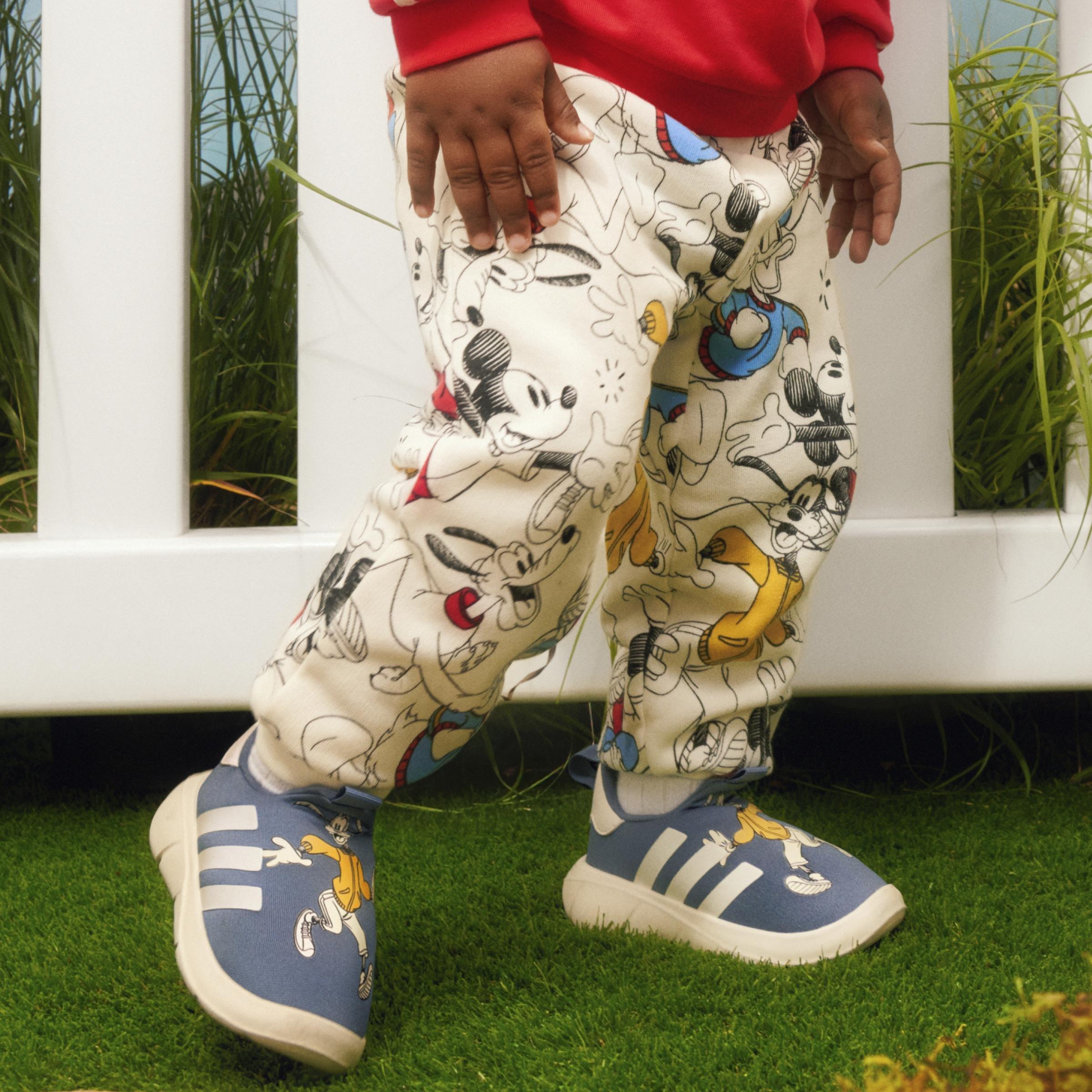 Unisex Kids adidas x Disney Mickey Mouse Crewneck and Jogger Set, Red, , large image number 12