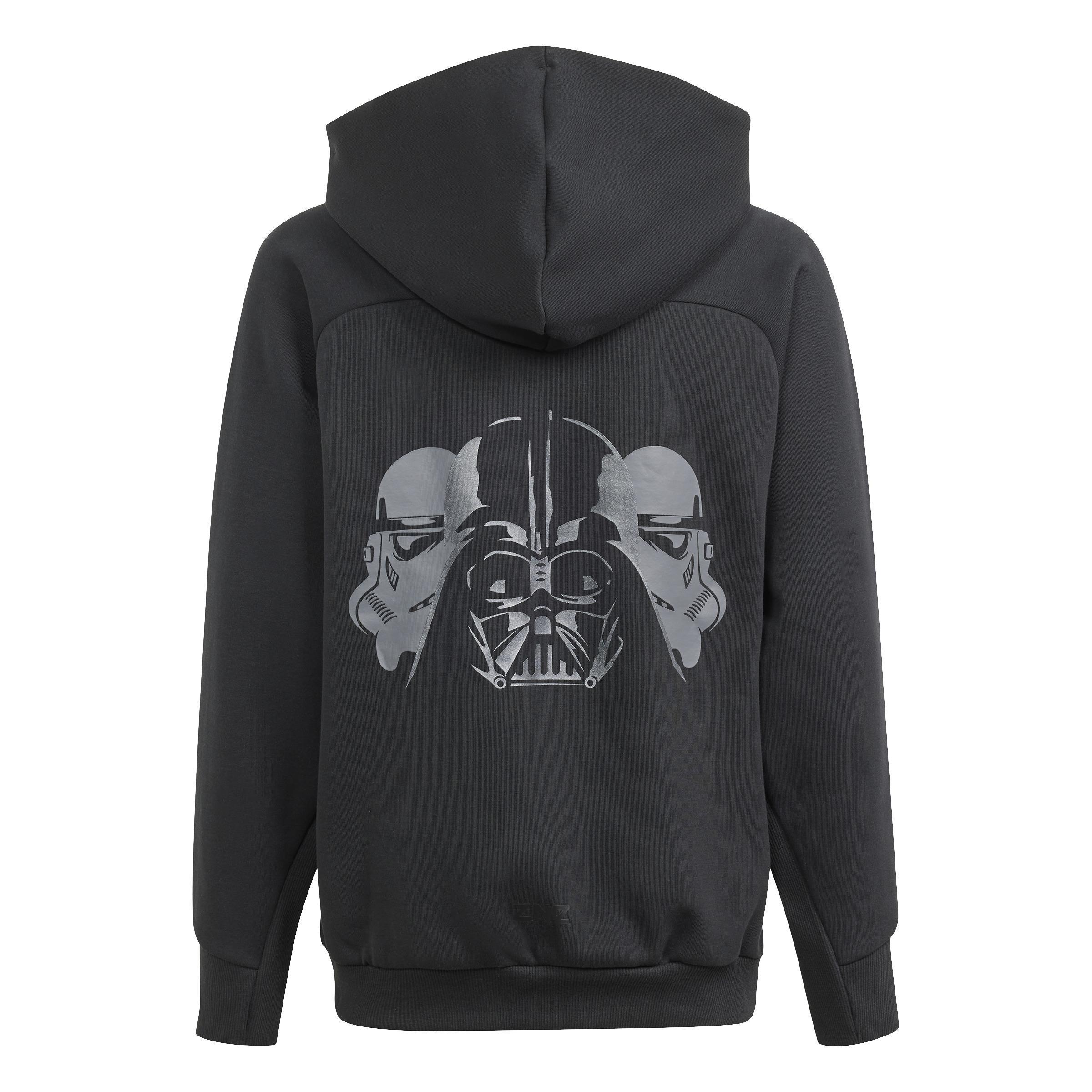 Unisex Kids Star Wars Z.N.E. Full-Zip Hoodie, Black, A901_ONE, large image number 1