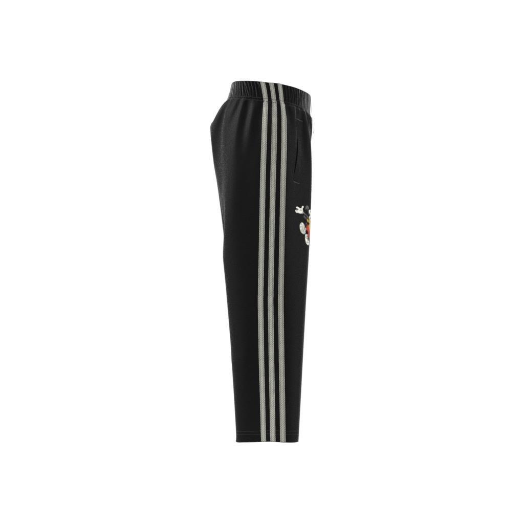 Unisex Kids Disney Tracksuit Bottoms, Black, A901_ONE, large image number 6