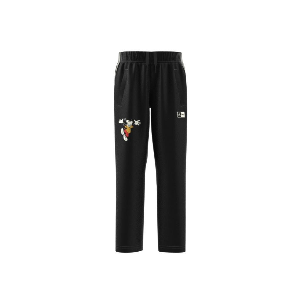Unisex Kids Disney Tracksuit Bottoms, Black, A901_ONE, large image number 10