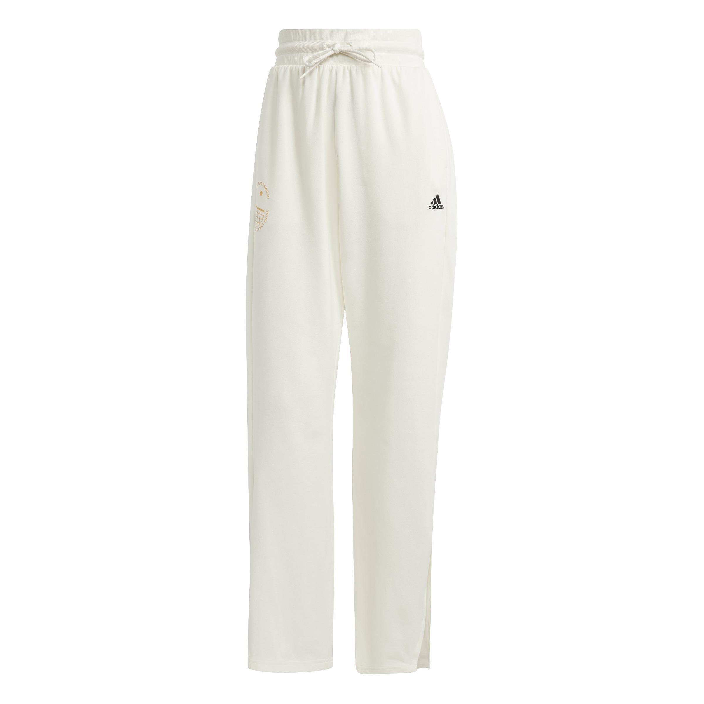 Sportswear Resort Graphic Straight-Leg Joggers, White, , large image number 0