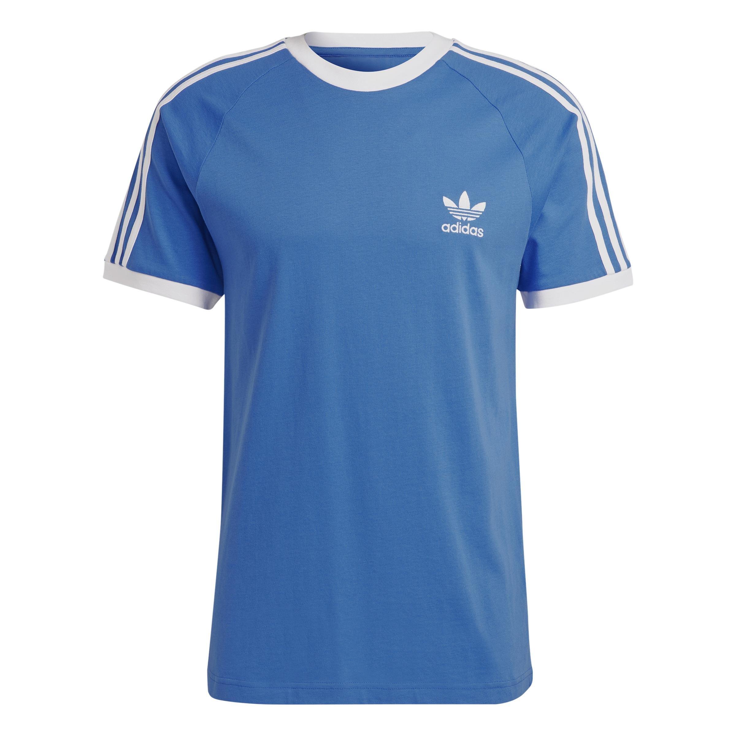 Adicolor Classics 3-Stripes T-Shirt, Blue, A901_ONE, large image number 2
