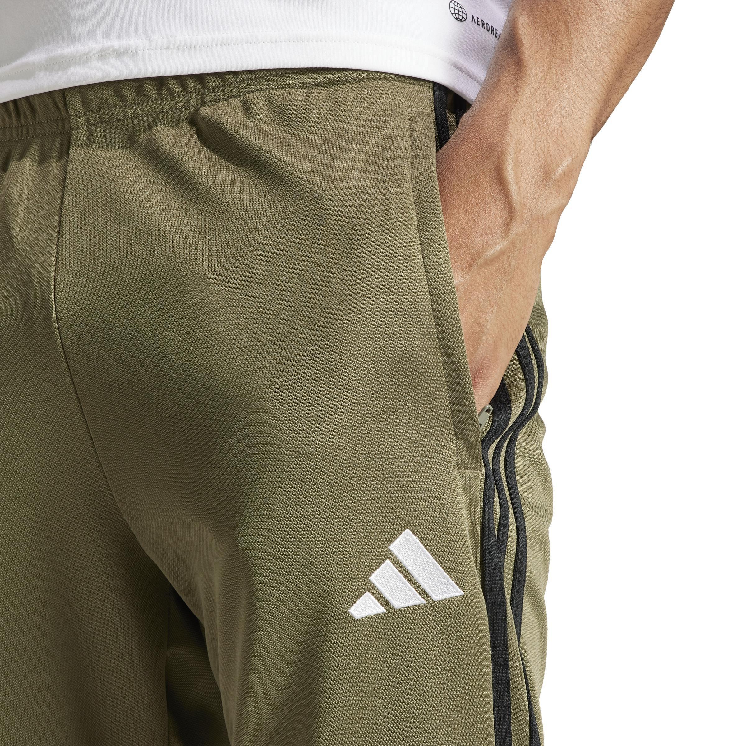 Tiro 23 Club Training Tracksuit Bottoms, Green, A901_ONE, large image number 3