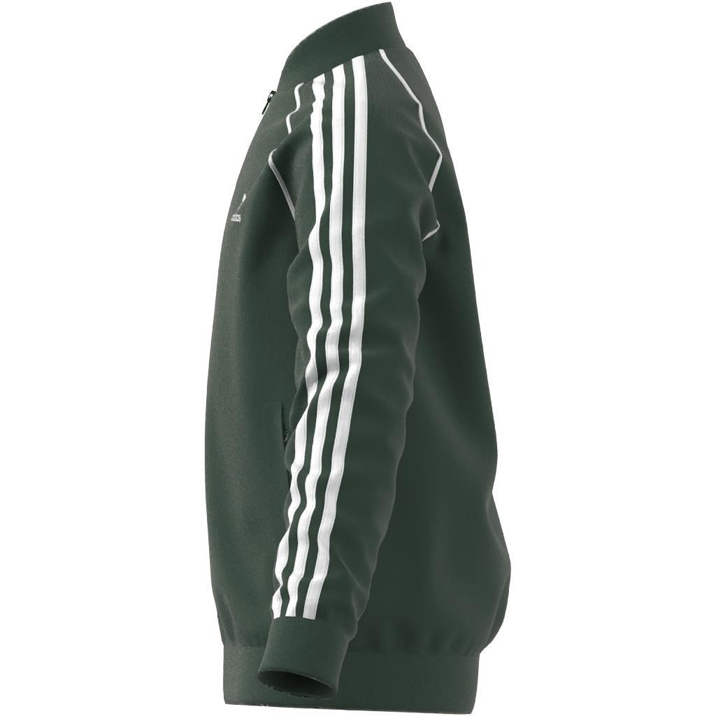 Unisex Kids Adicolor Sst Track Top, Green, A901_ONE, large image number 11