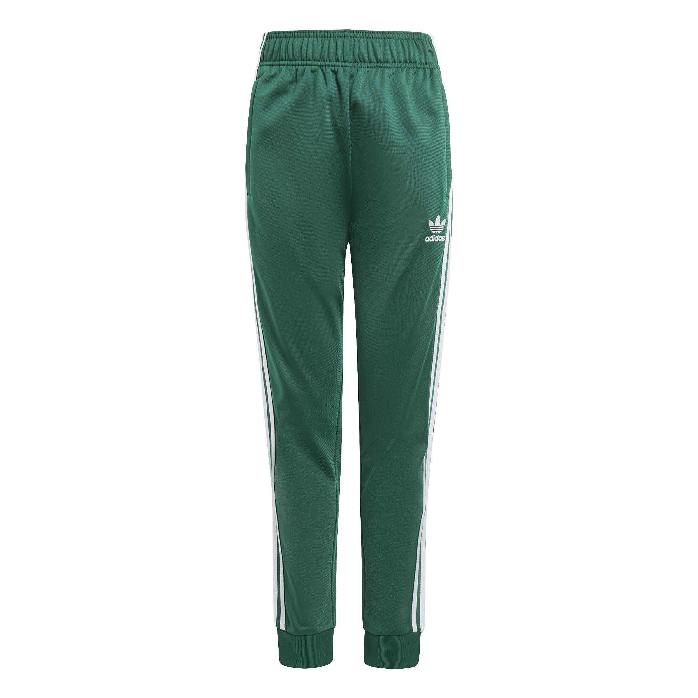 Unisex Kids Adicolor Sst Tracksuit Bottoms, Green, A901_ONE, large image number 1
