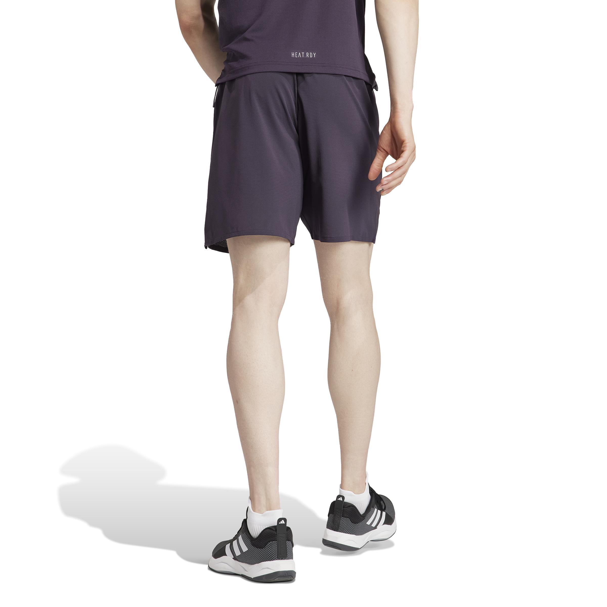 Designed For Training Hiit Workout Heat.Rdy Shorts, Purple, A901_ONE, large image number 2