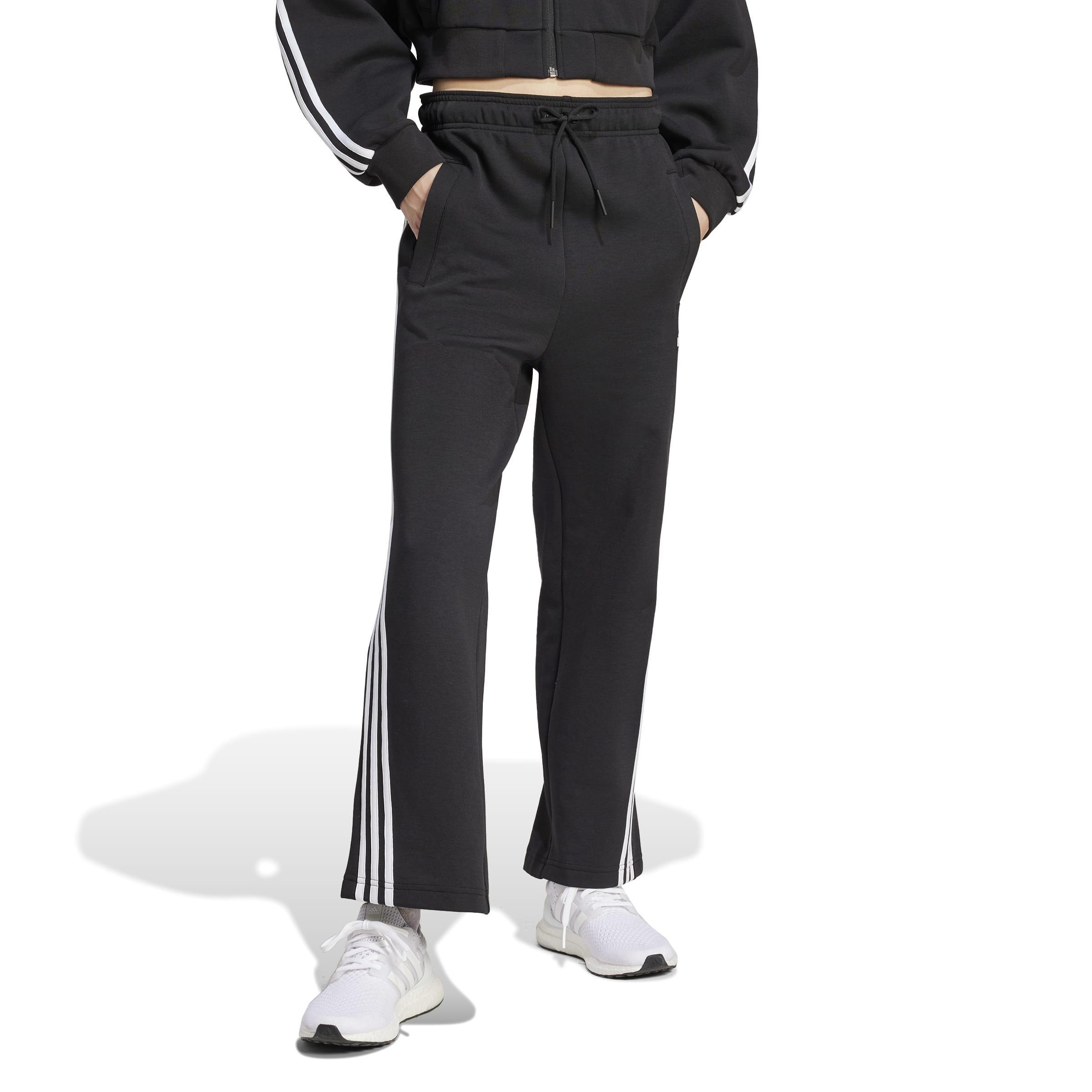 Future Icons 3-Stripes Open Hem Joggers, Black, A901_ONE, large image number 8
