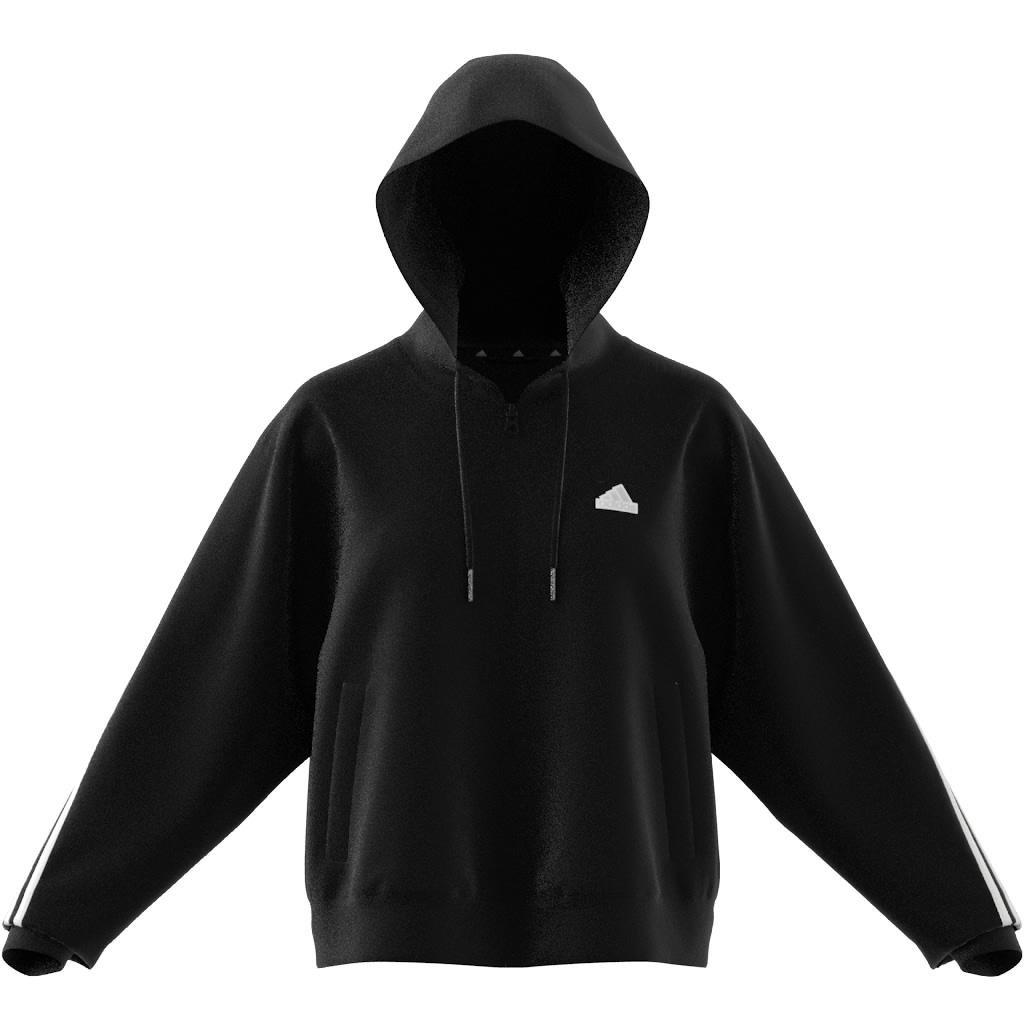Future Icons 3-Stripes Full Zip Hoodie, Black, , large image number 9
